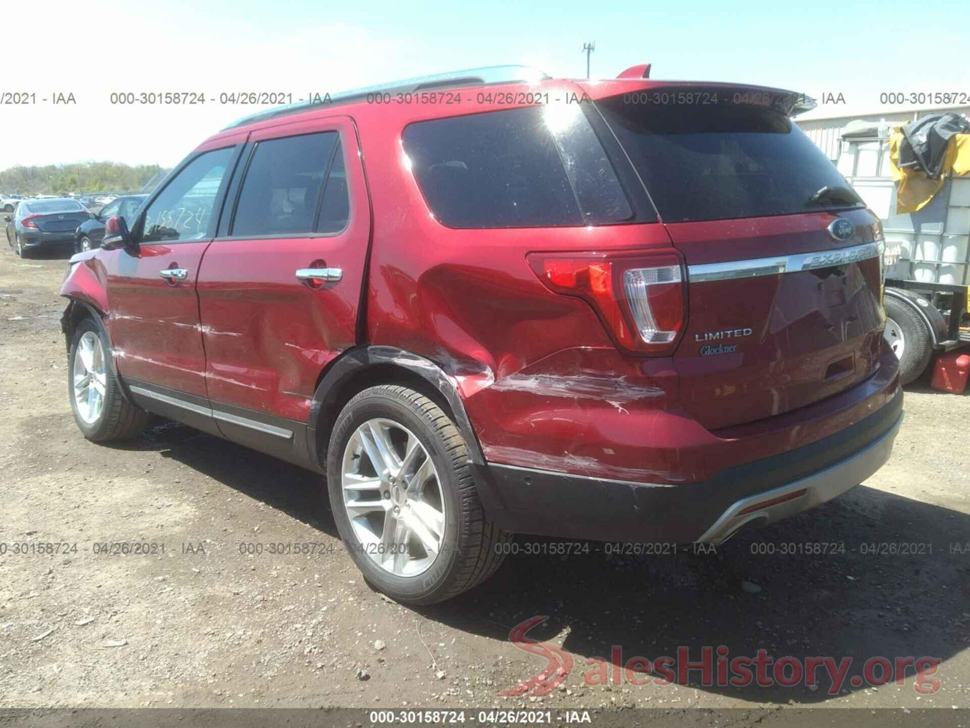 1FM5K8F84GGA09518 2016 FORD EXPLORER