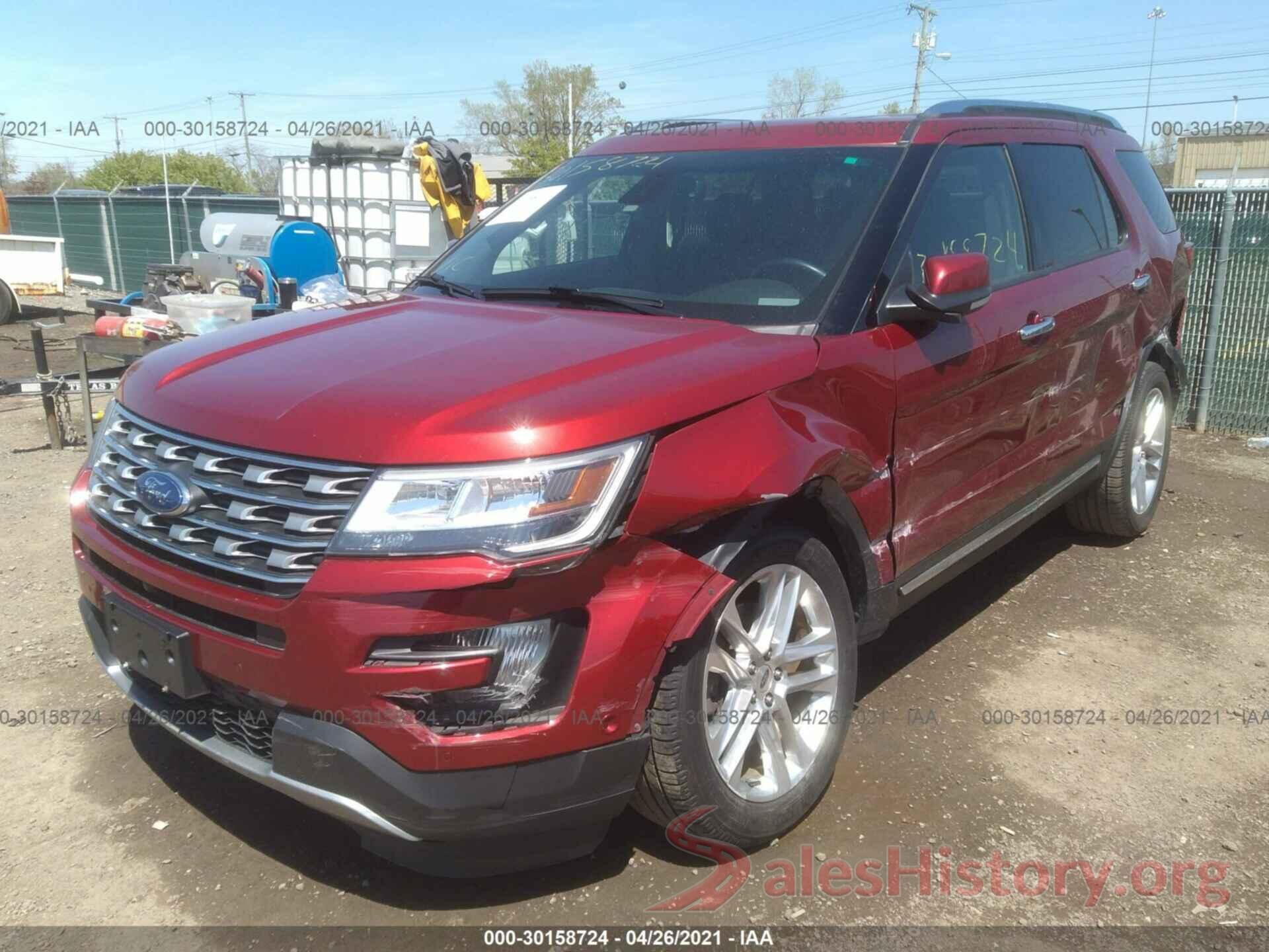 1FM5K8F84GGA09518 2016 FORD EXPLORER