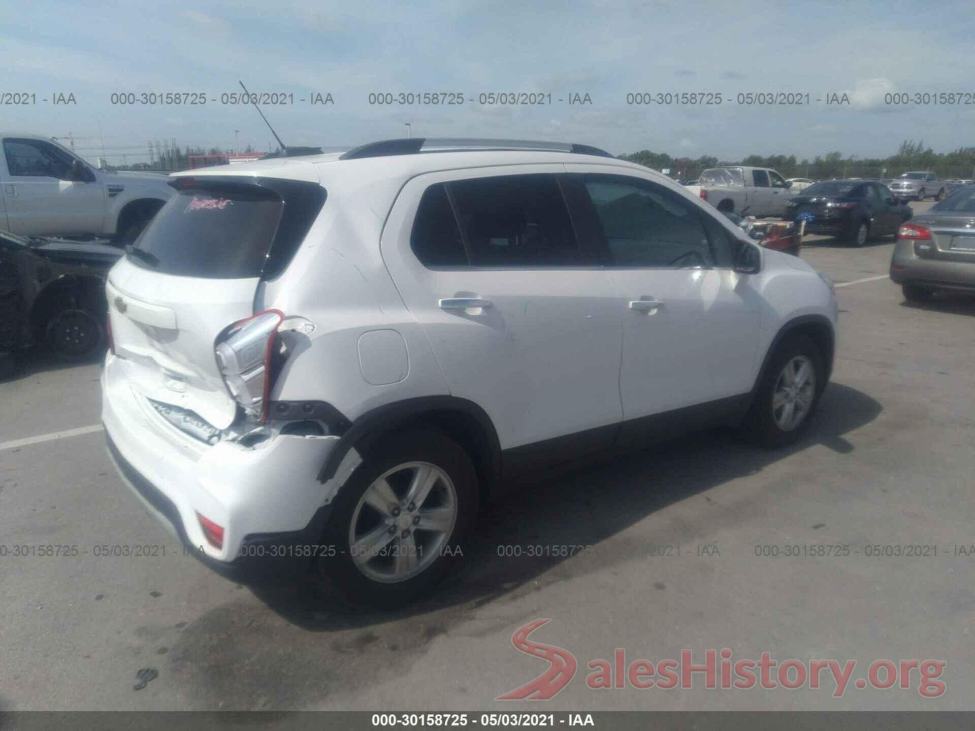 3GNCJLSB3KL148571 2019 CHEVROLET TRAX