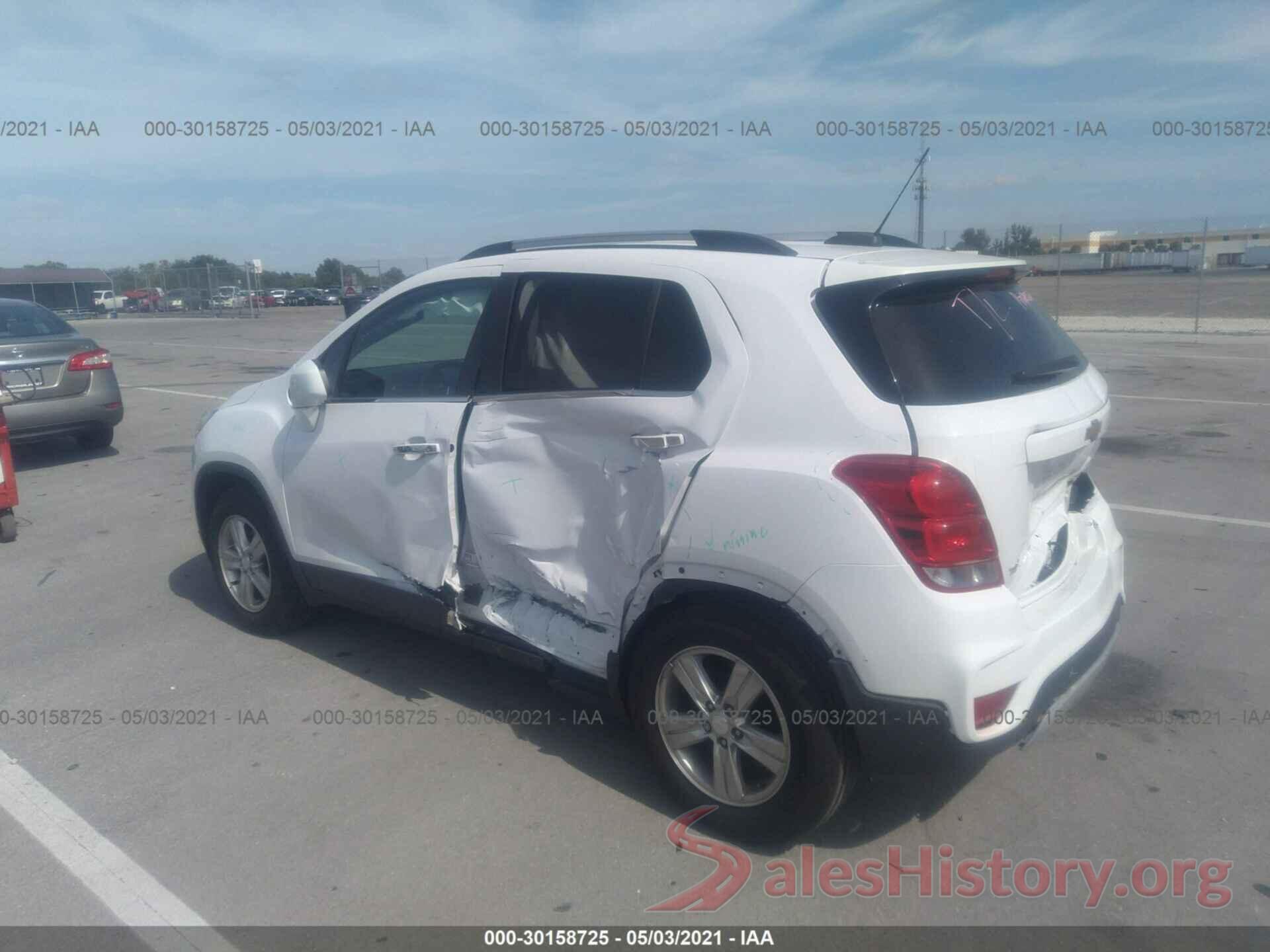 3GNCJLSB3KL148571 2019 CHEVROLET TRAX