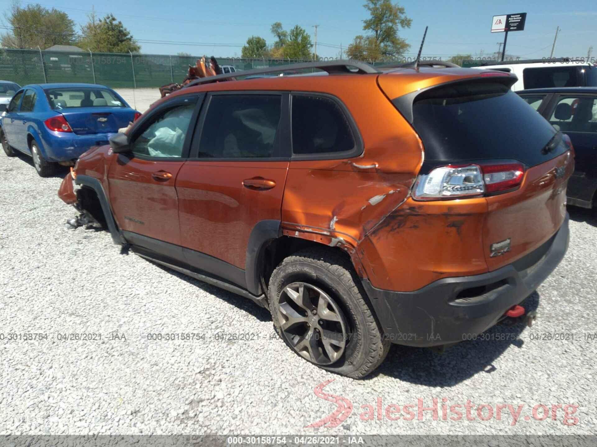 1C4PJMBS0GW276848 2016 JEEP CHEROKEE