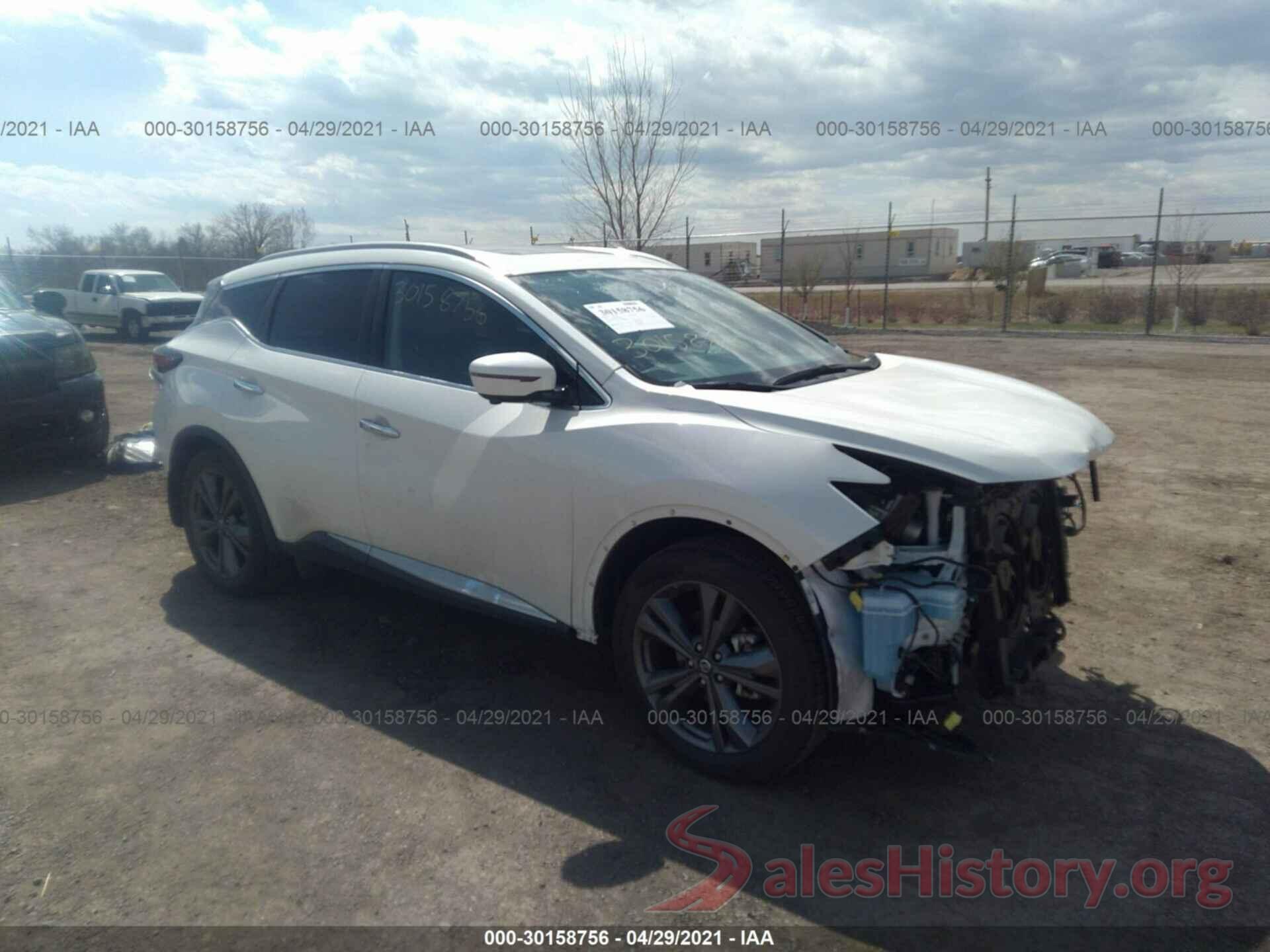 5N1AZ2DS1LN158769 2020 NISSAN MURANO