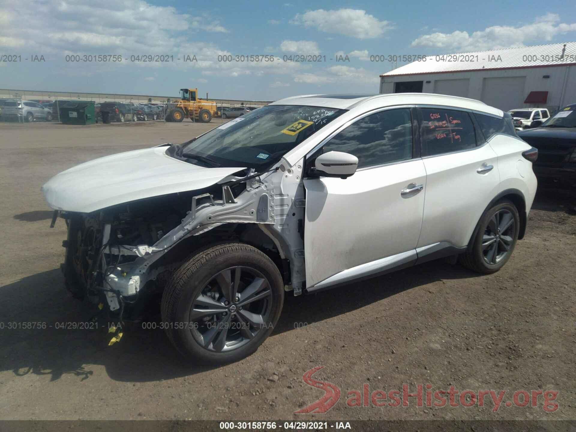 5N1AZ2DS1LN158769 2020 NISSAN MURANO