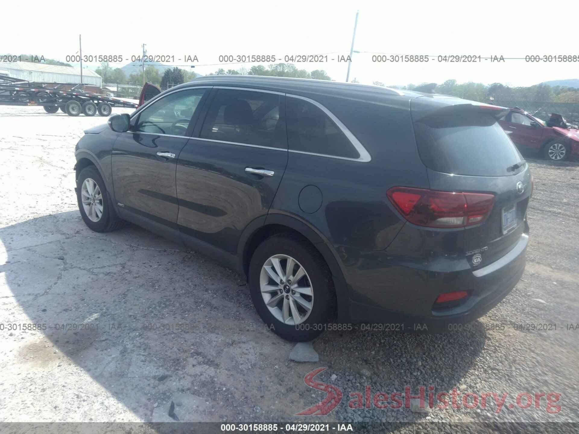 5XYPGDA35KG603310 2019 KIA SORENTO