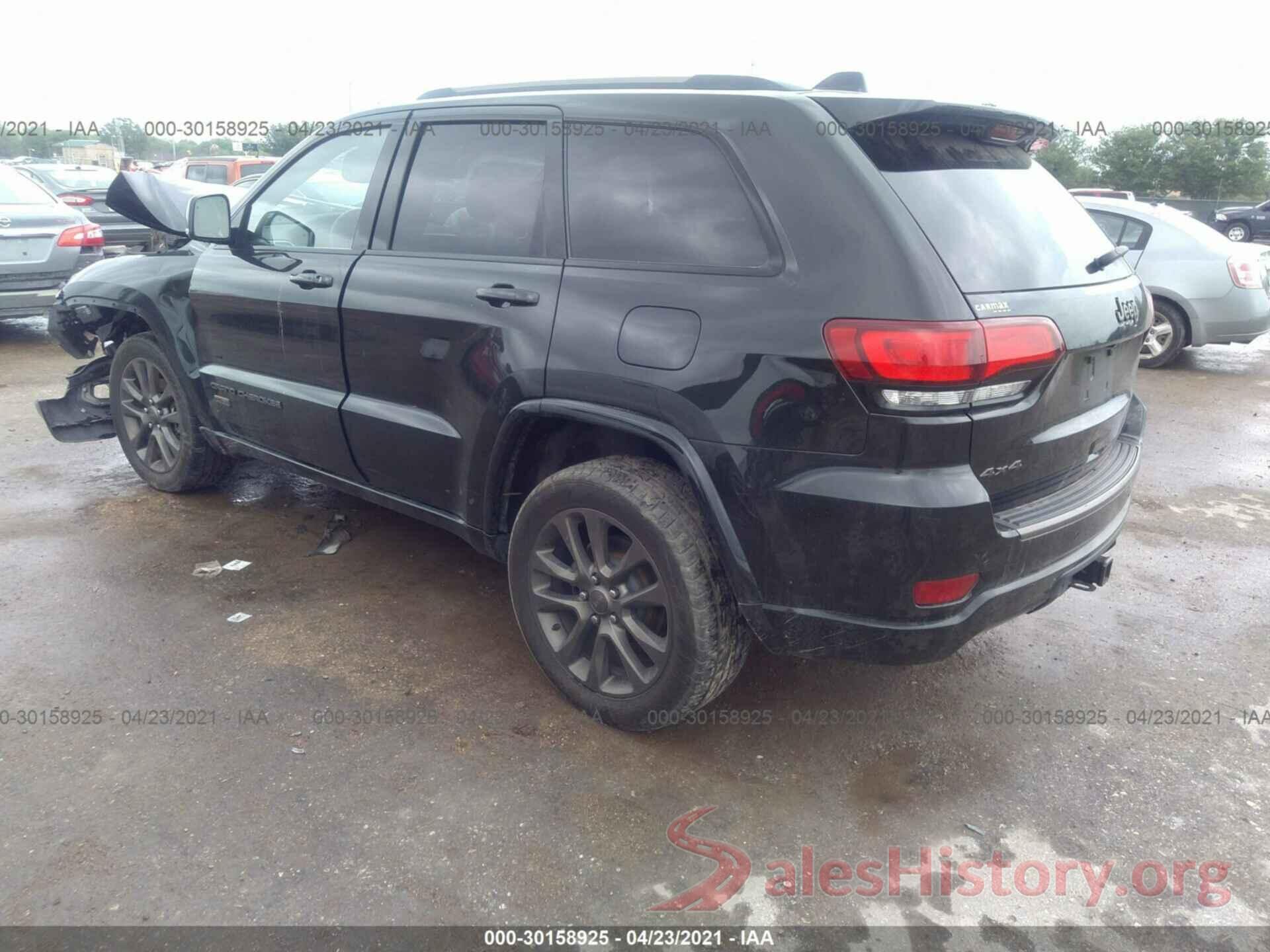 1C4RJFBG0GC441654 2016 JEEP GRAND CHEROKEE