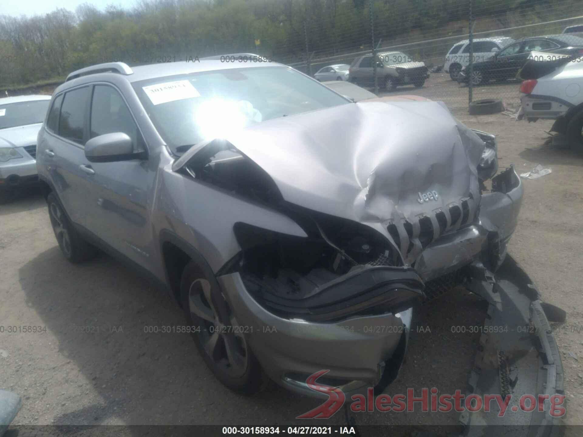 1C4PJLDB6KD302476 2019 JEEP CHEROKEE