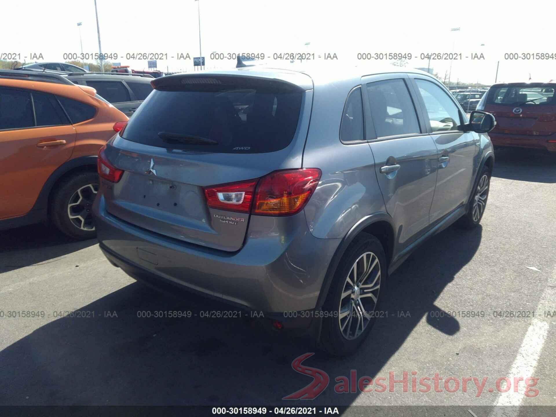 JA4AR3AU1HZ009658 2017 MITSUBISHI OUTLANDER SPORT