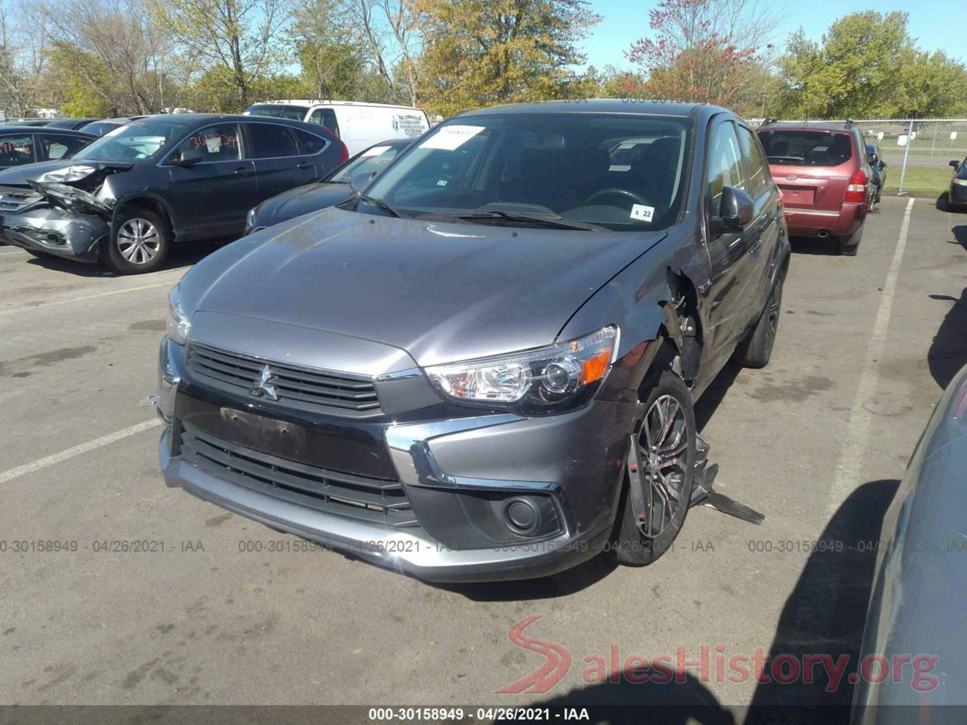 JA4AR3AU1HZ009658 2017 MITSUBISHI OUTLANDER SPORT