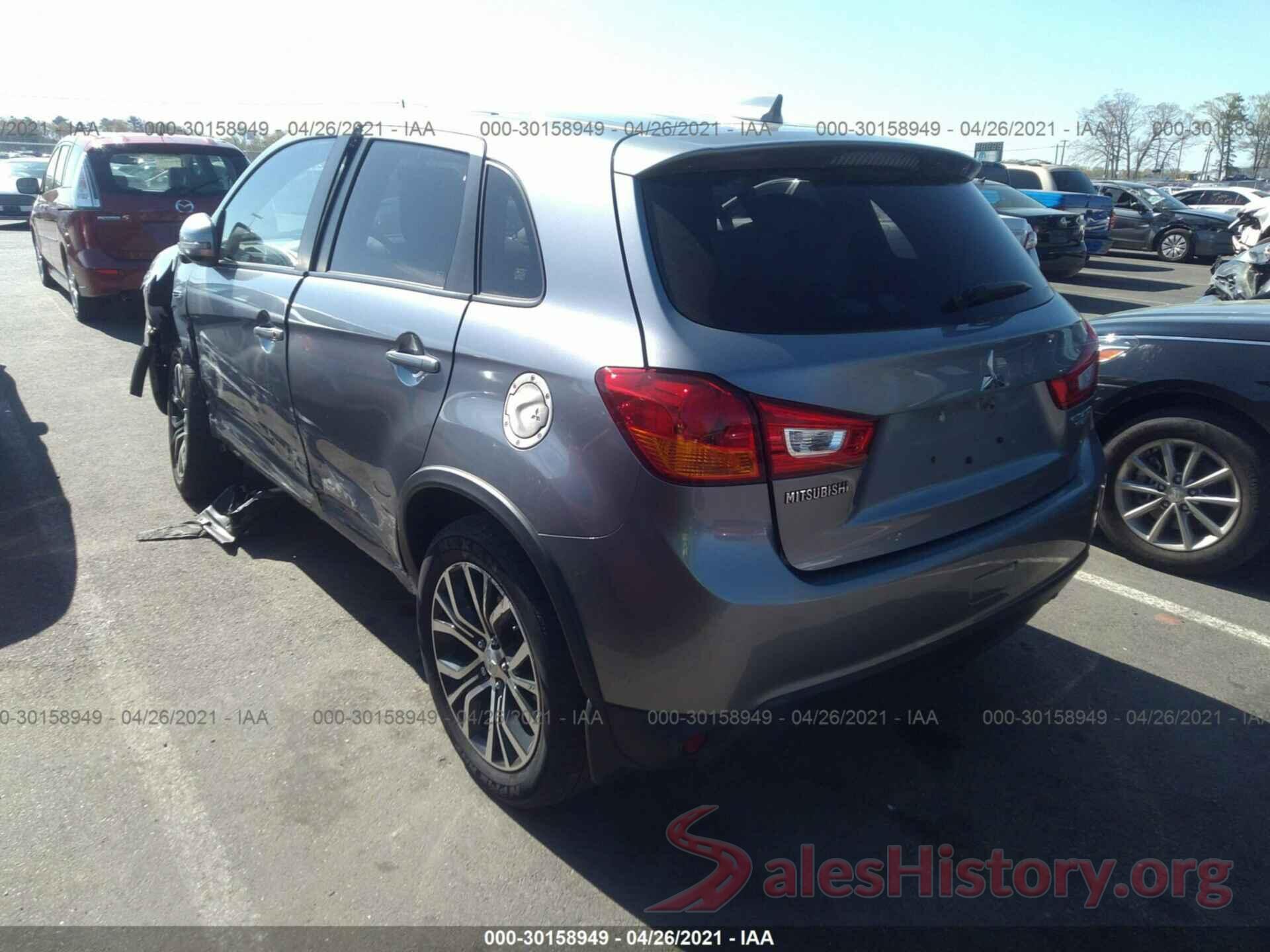 JA4AR3AU1HZ009658 2017 MITSUBISHI OUTLANDER SPORT