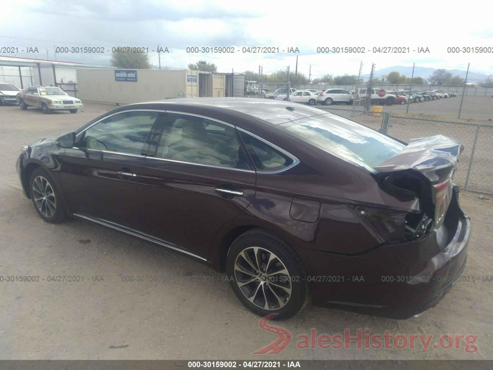 4T1BK1EB2HU257065 2017 TOYOTA AVALON