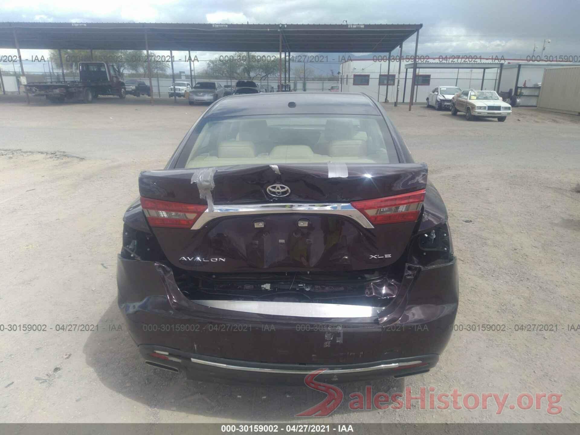 4T1BK1EB2HU257065 2017 TOYOTA AVALON