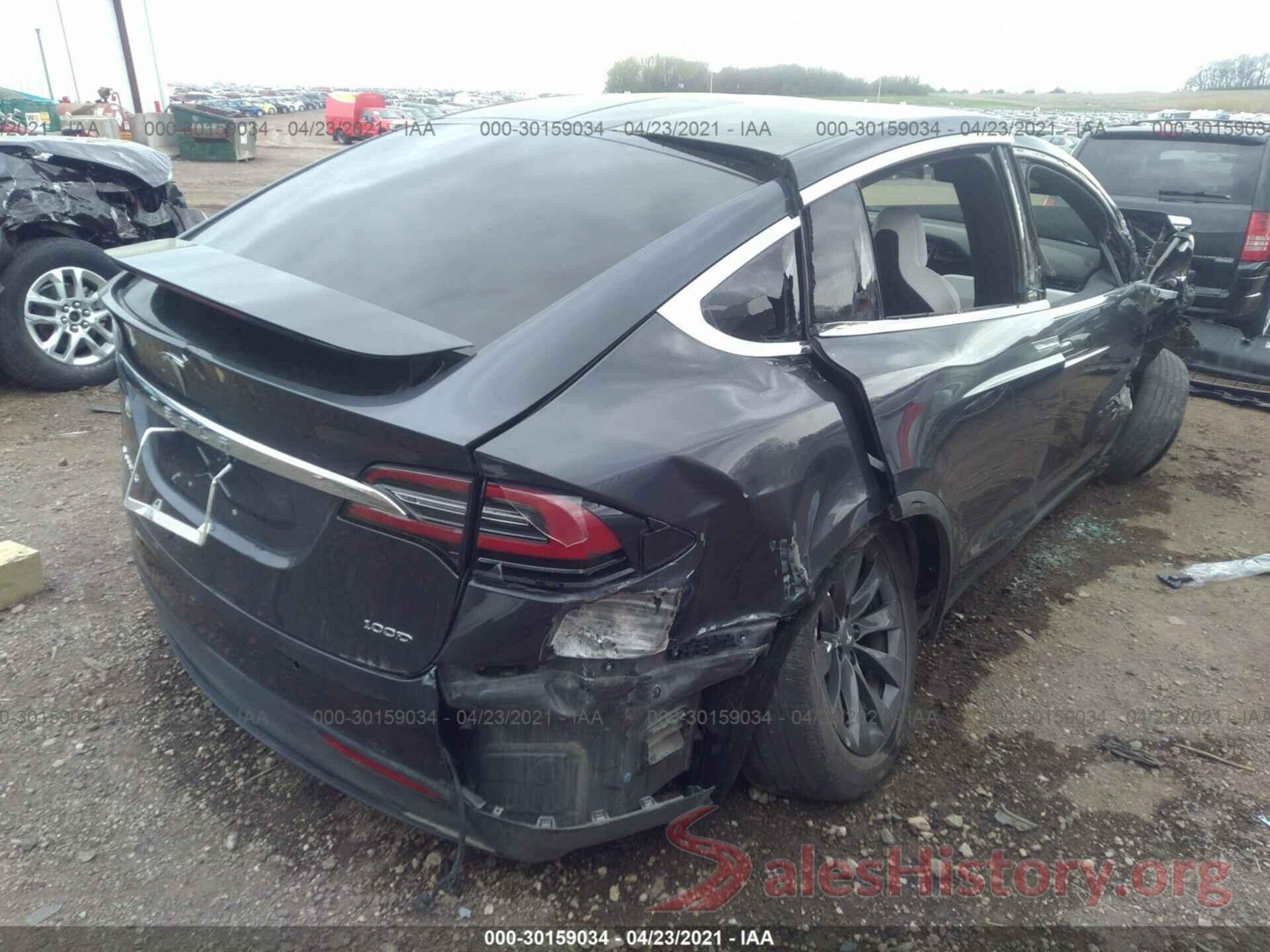 5YJXCBE24JF132631 2018 TESLA MODEL X