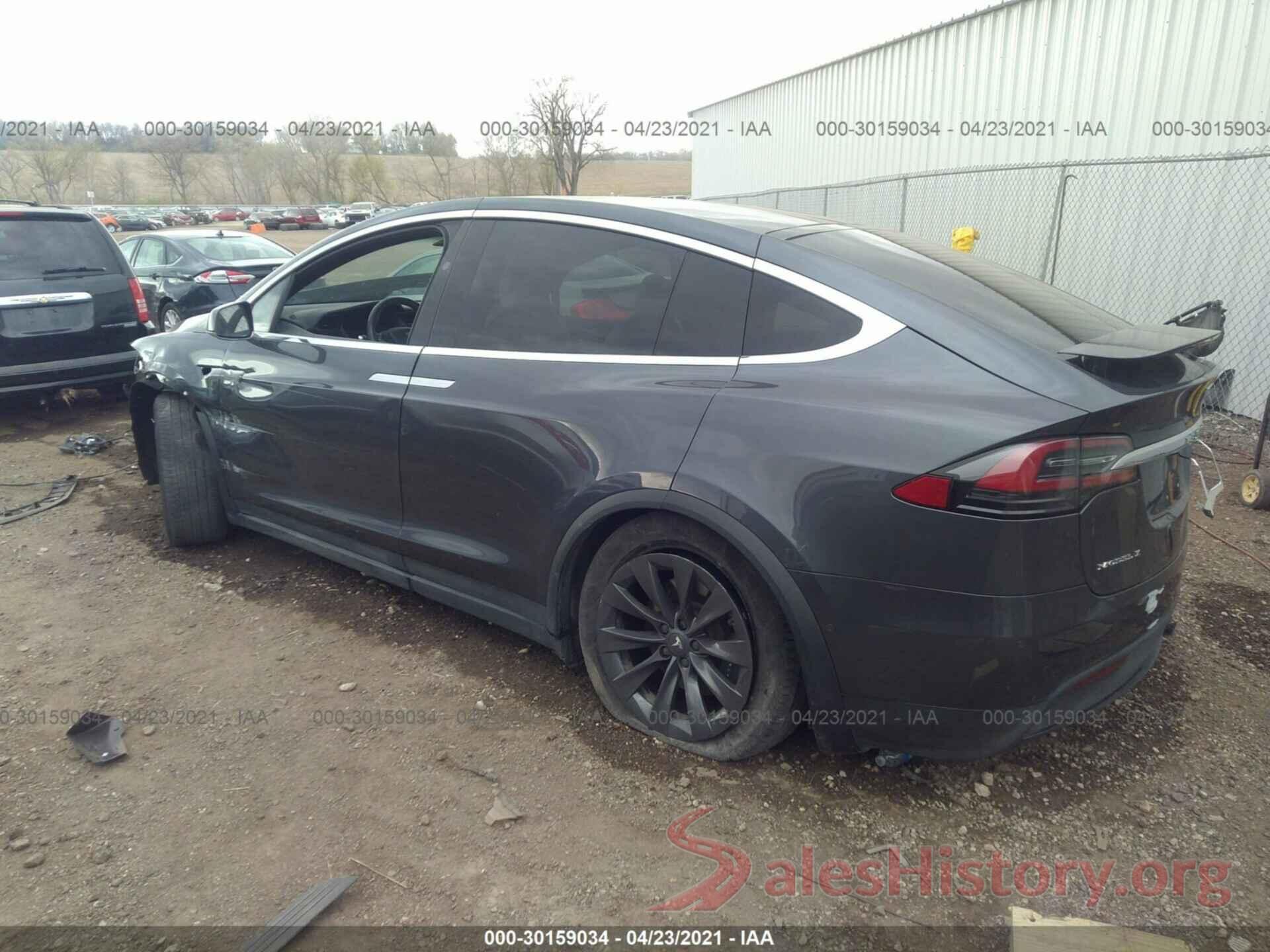 5YJXCBE24JF132631 2018 TESLA MODEL X