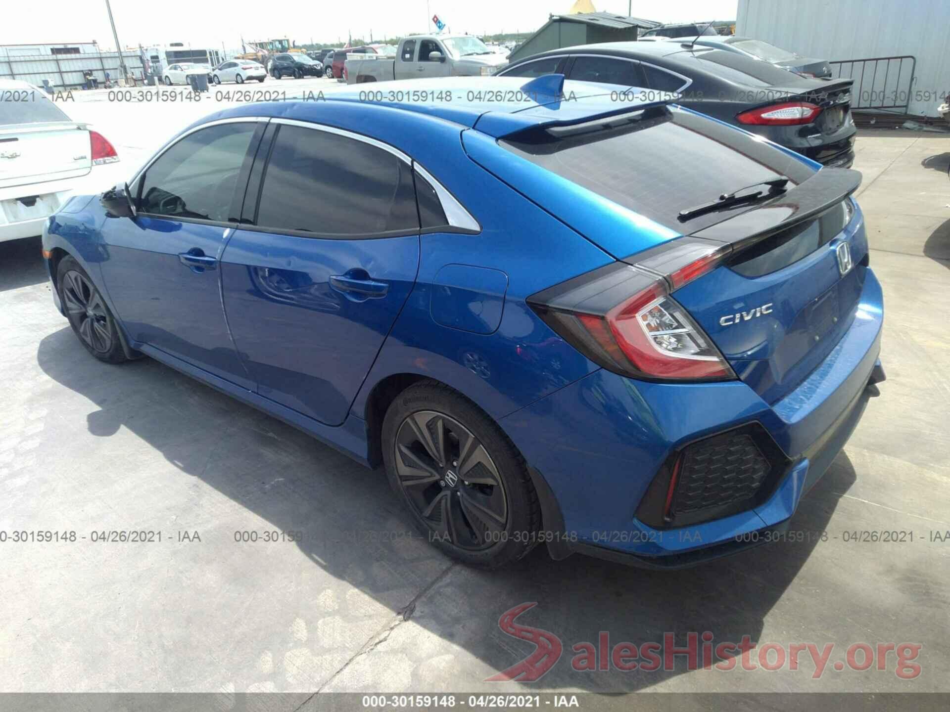 SHHFK7H68JU210515 2018 HONDA CIVIC HATCHBACK