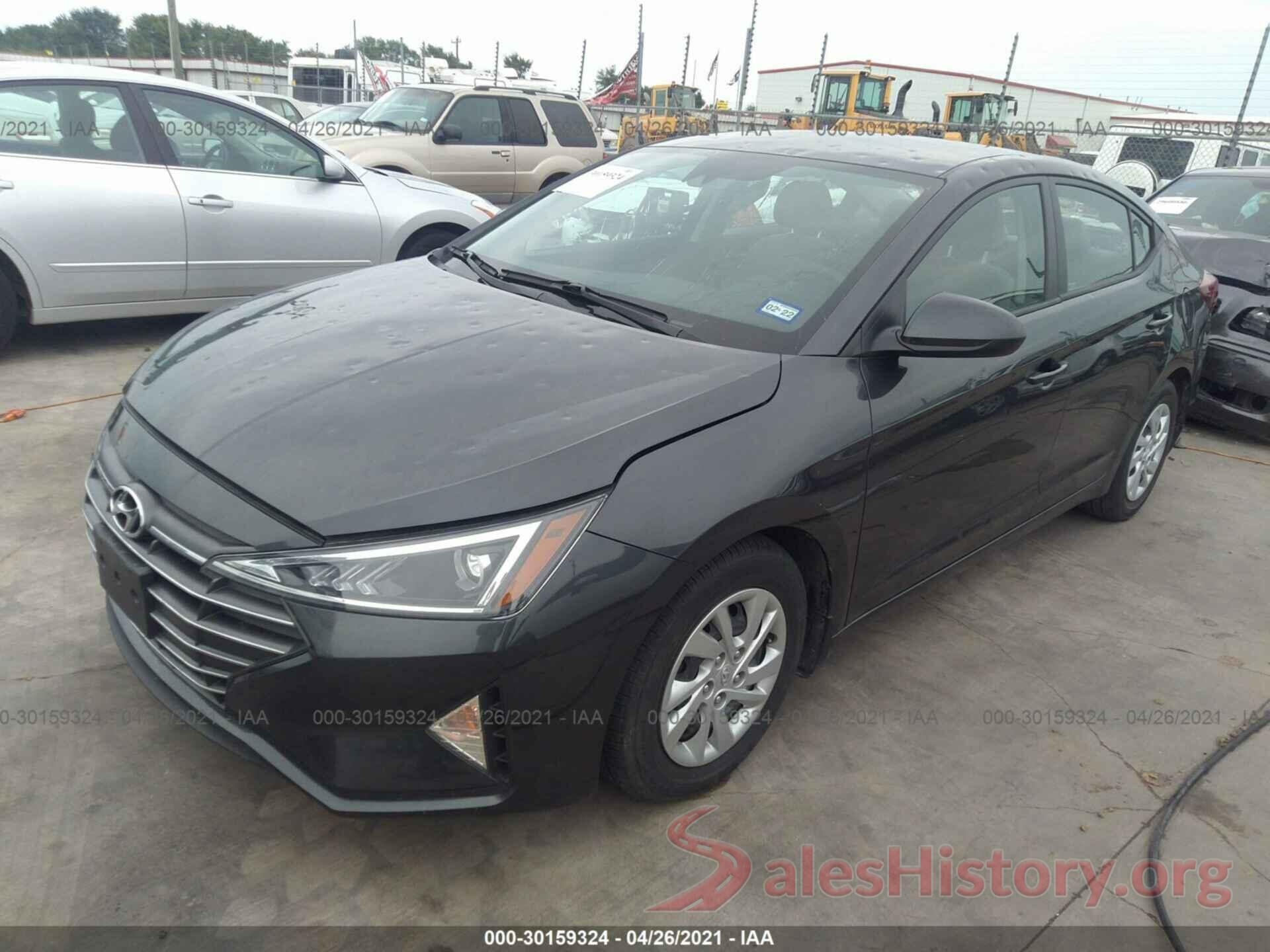 5NPD74LF4LH587282 2020 HYUNDAI ELANTRA