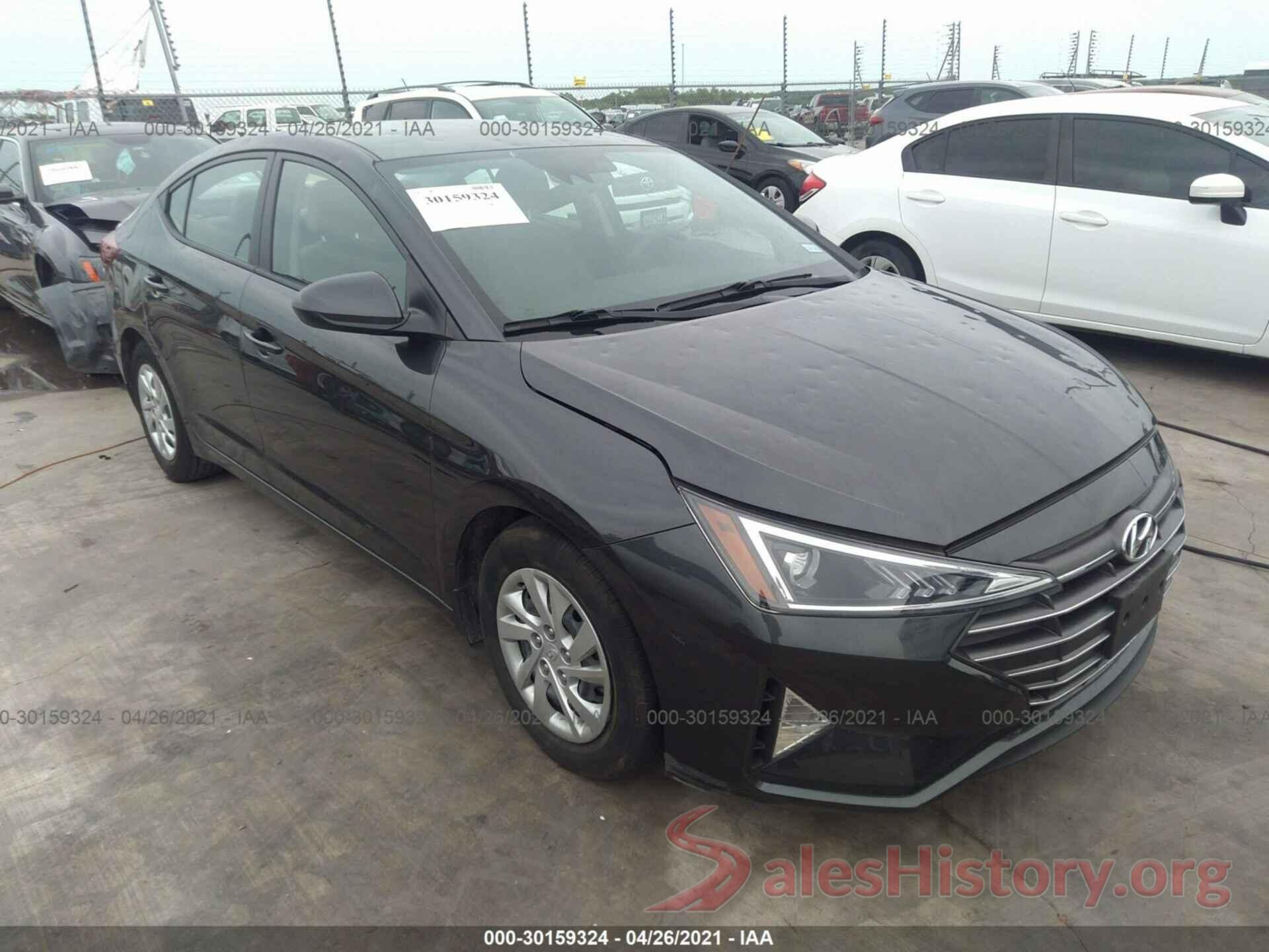 5NPD74LF4LH587282 2020 HYUNDAI ELANTRA