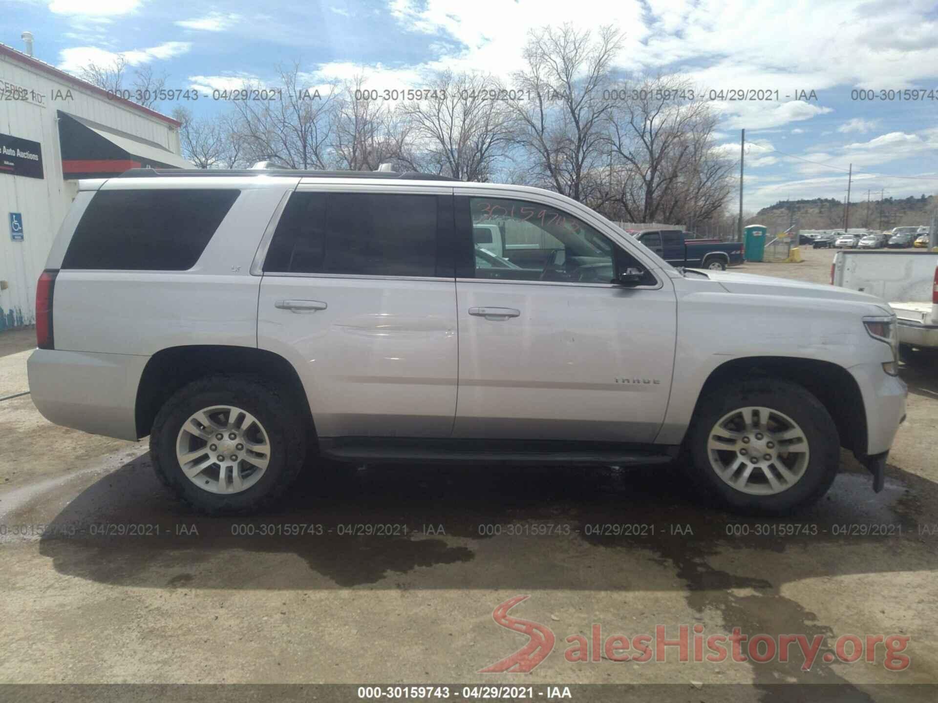 1GNSKBKCXJR361603 2018 CHEVROLET TAHOE