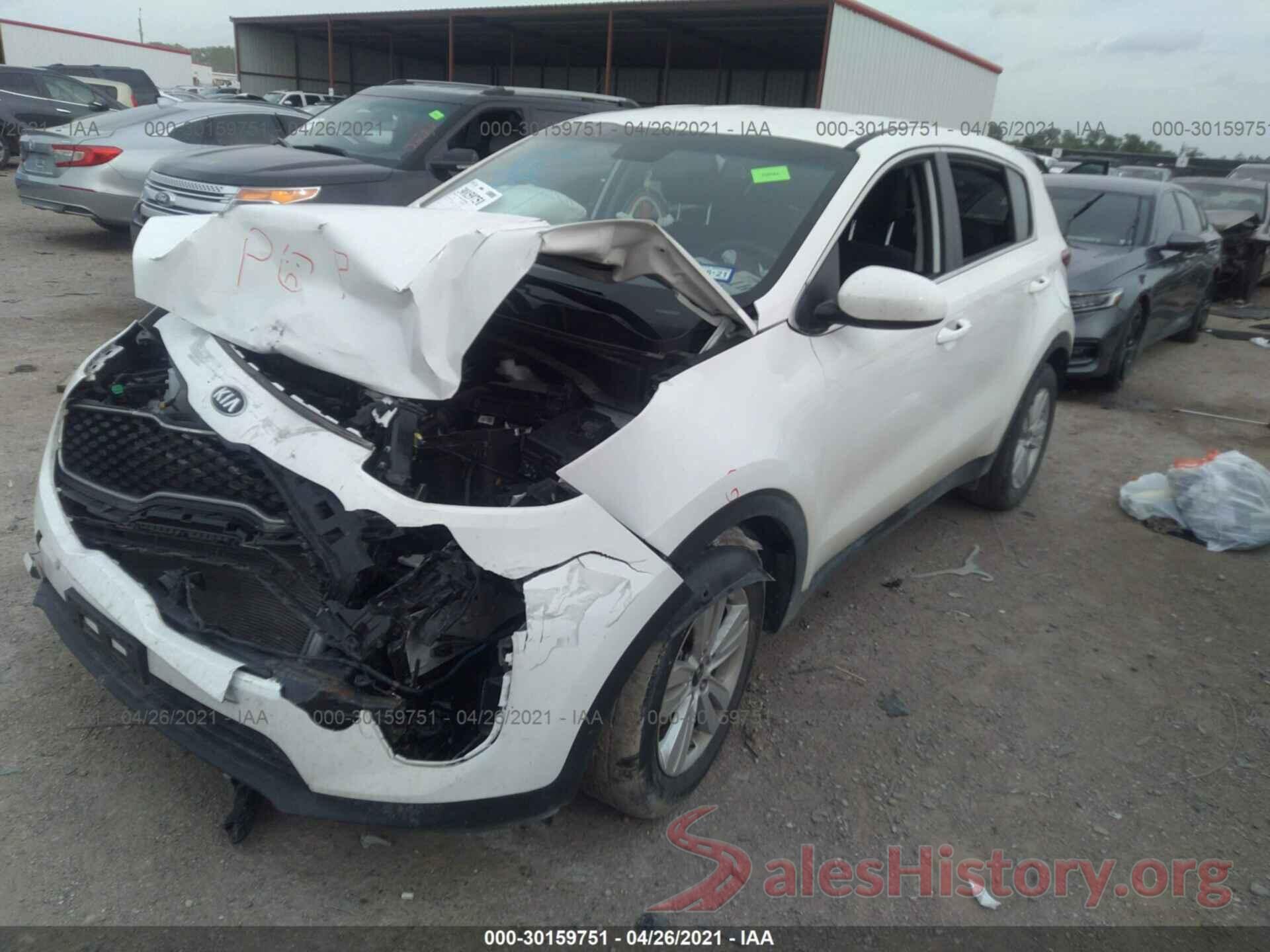 KNDPM3AC2K7562456 2019 KIA SPORTAGE