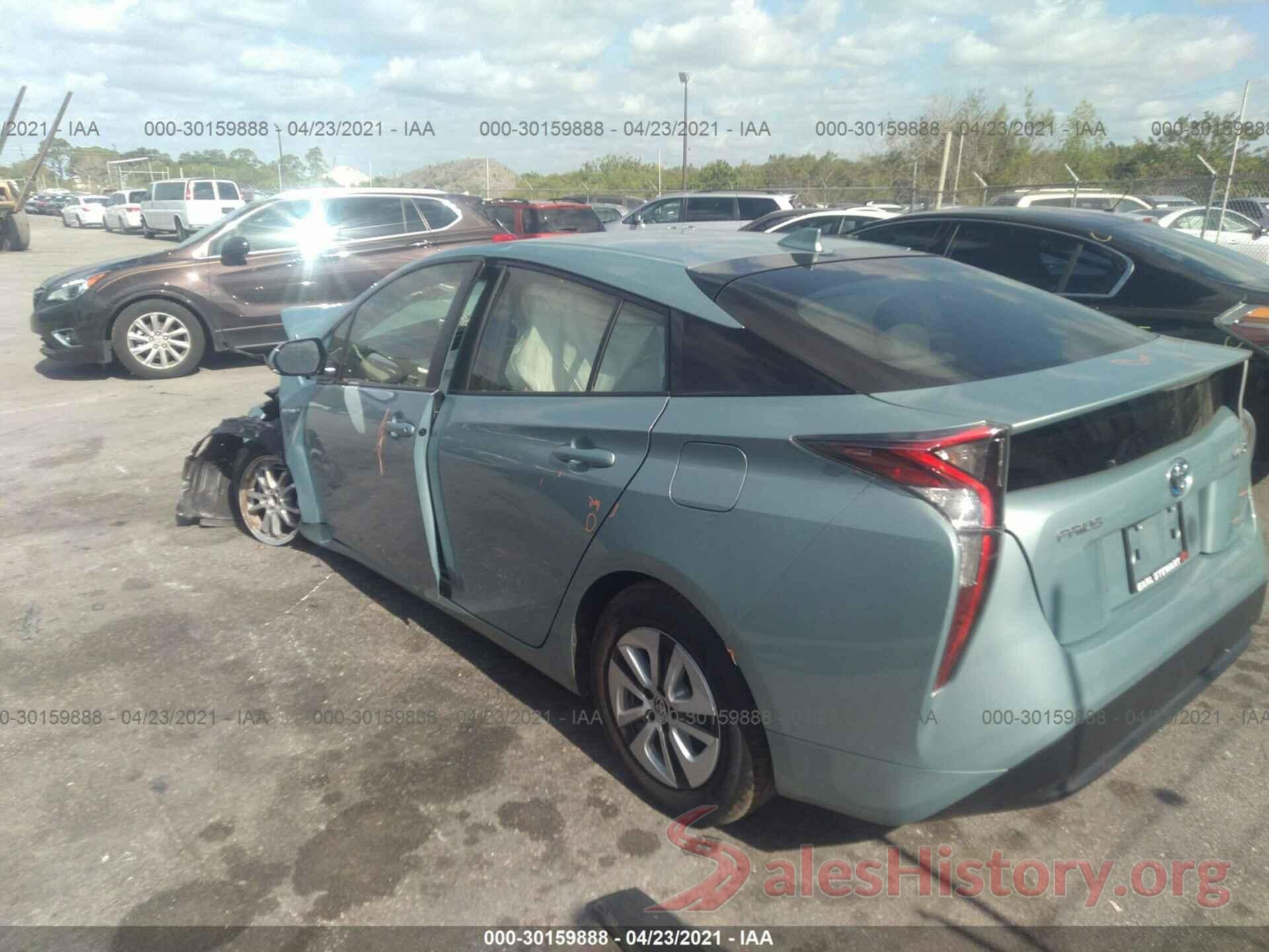 JTDKARFU9J3067314 2018 TOYOTA PRIUS