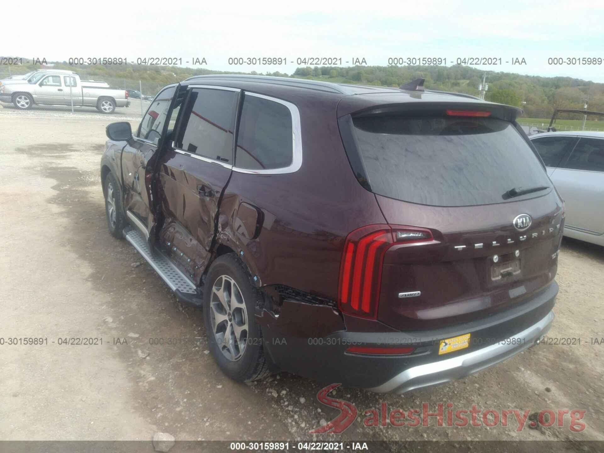 5XYP3DHC7LG034270 2020 KIA TELLURIDE