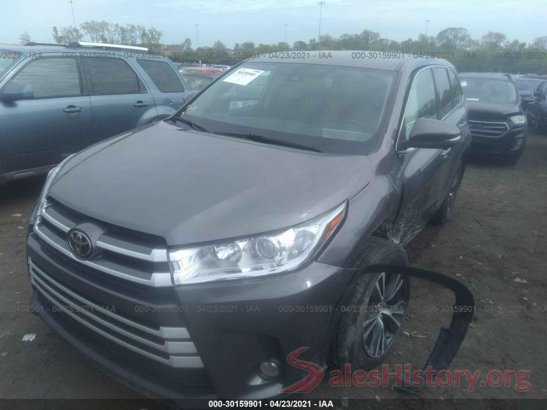 5TDBZRFH5JS493768 2018 TOYOTA HIGHLANDER