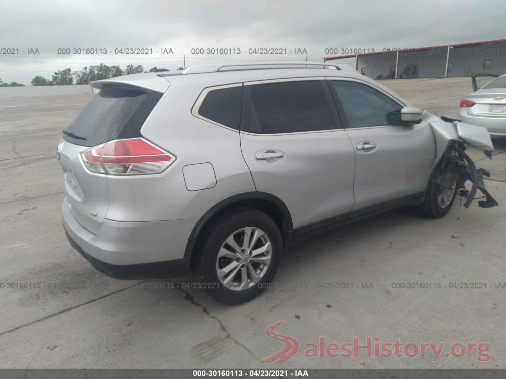 KNMAT2MT5GP606505 2016 NISSAN ROGUE