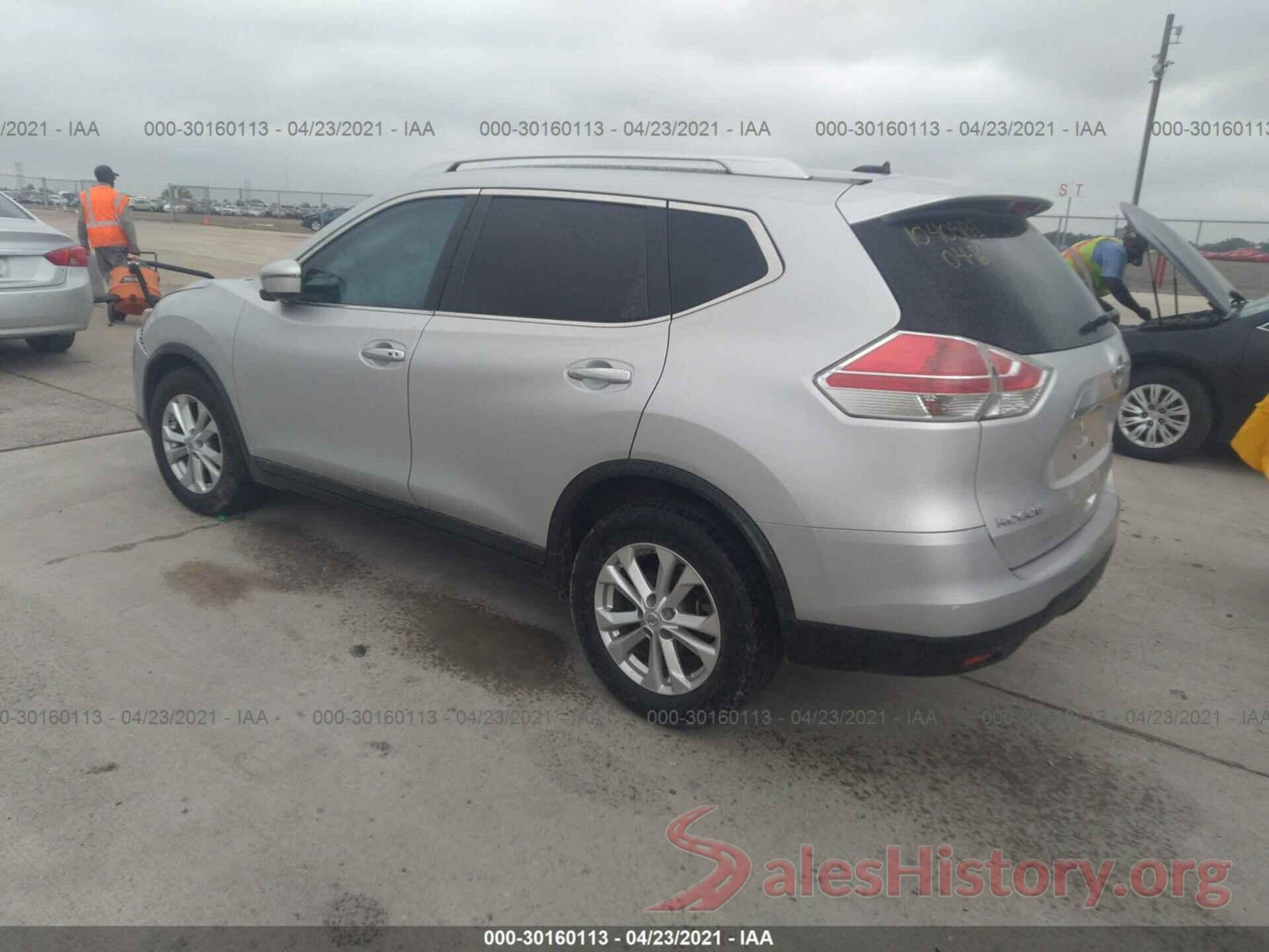 KNMAT2MT5GP606505 2016 NISSAN ROGUE