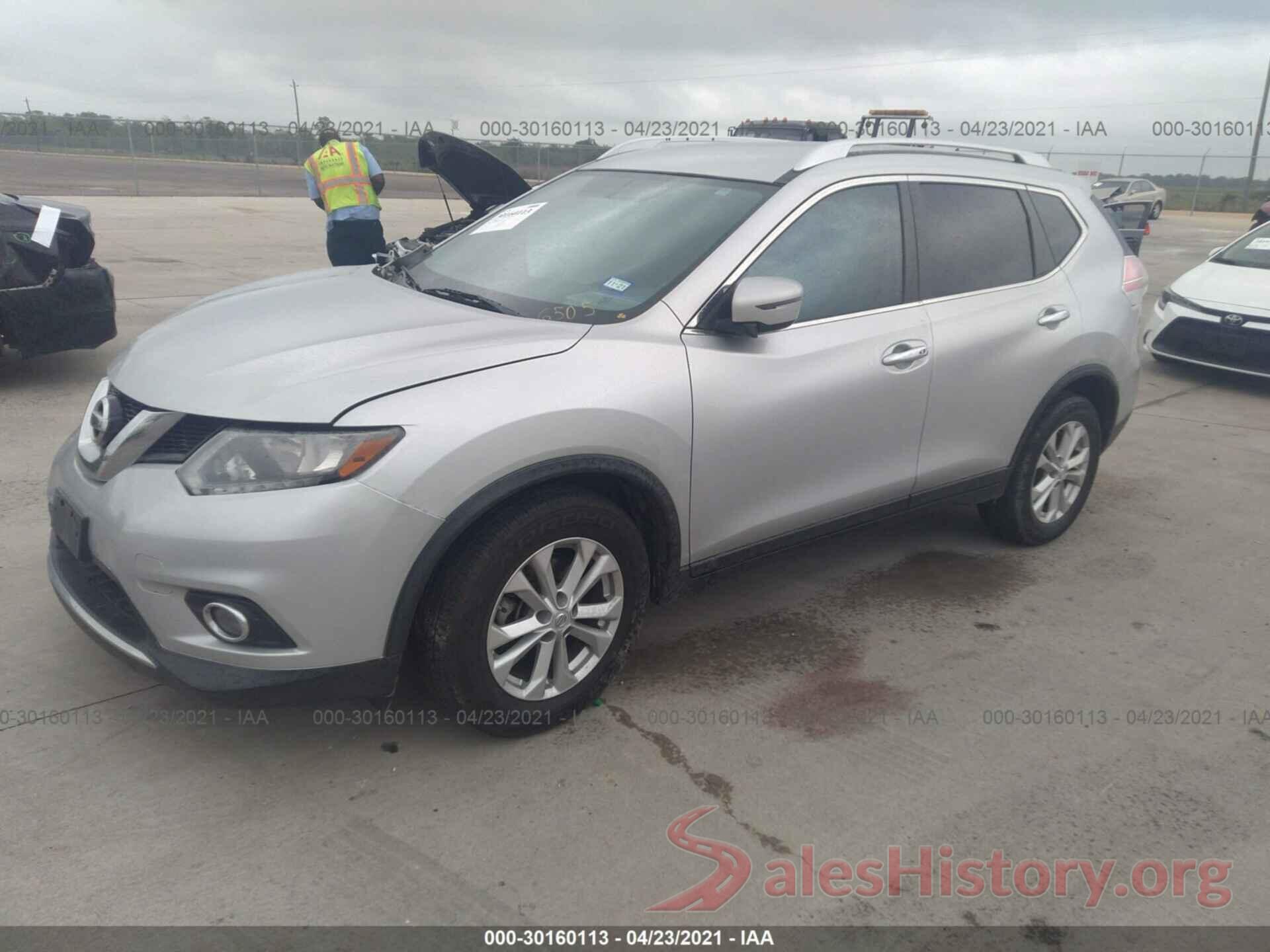 KNMAT2MT5GP606505 2016 NISSAN ROGUE