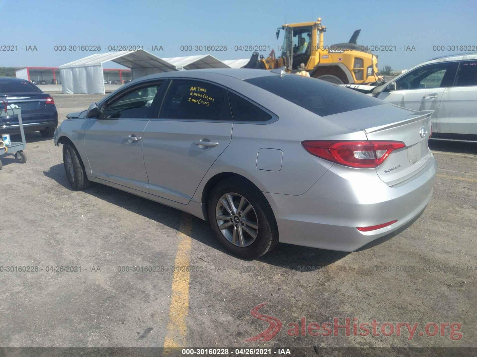 5NPE24AF9HH572824 2017 HYUNDAI SONATA