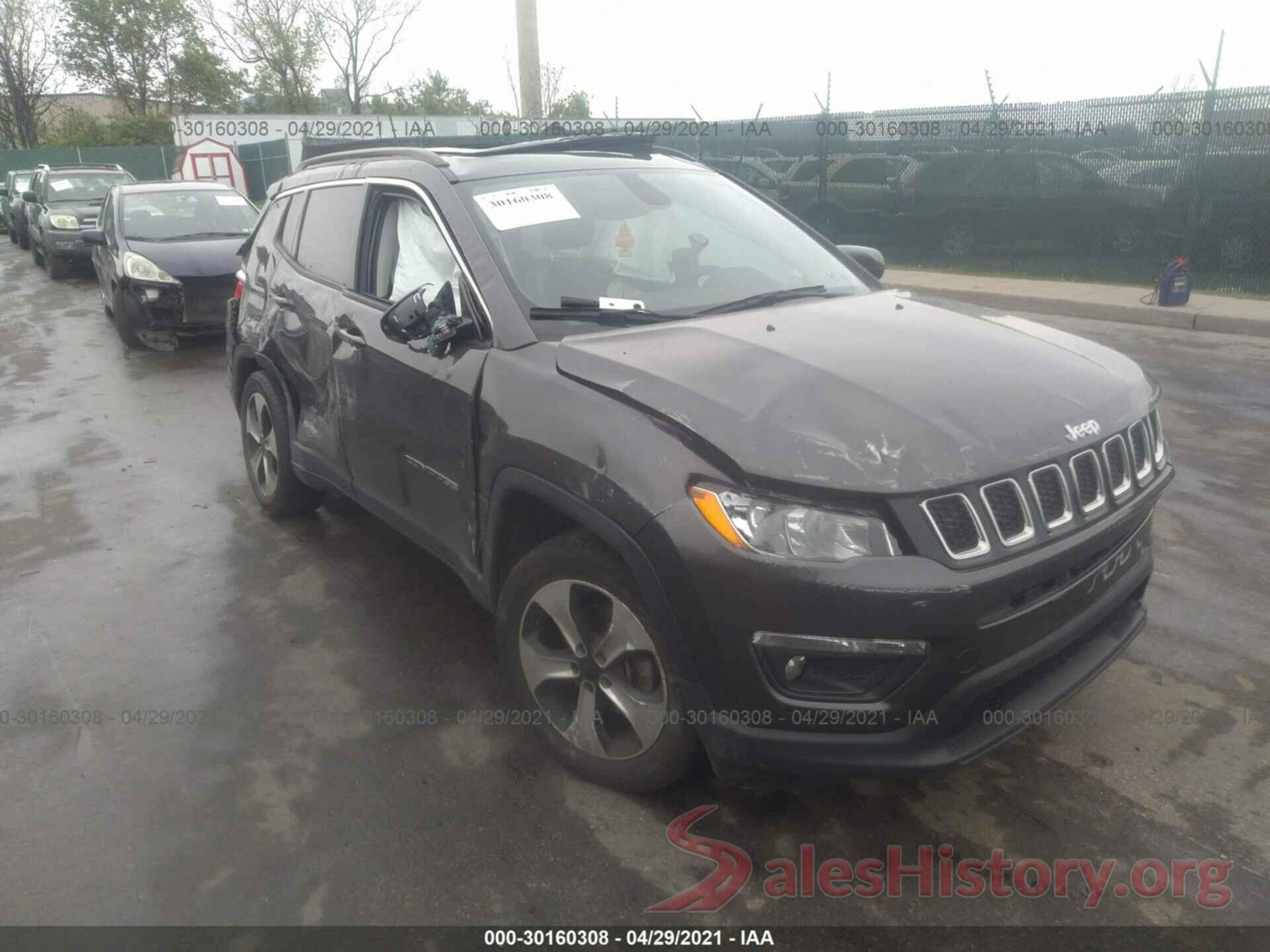 3C4NJDBB0HT636313 2017 JEEP COMPASS