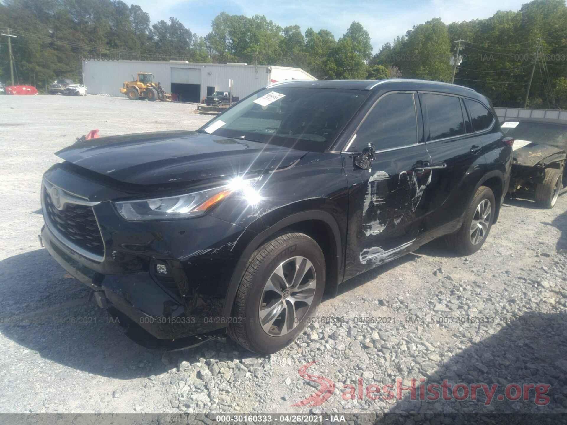 5TDGZRBH0LS512676 2020 TOYOTA HIGHLANDER