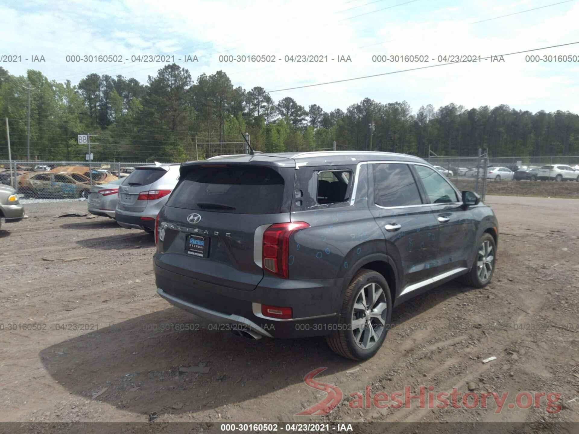 KM8R34HE6MU272164 2021 HYUNDAI PALISADE