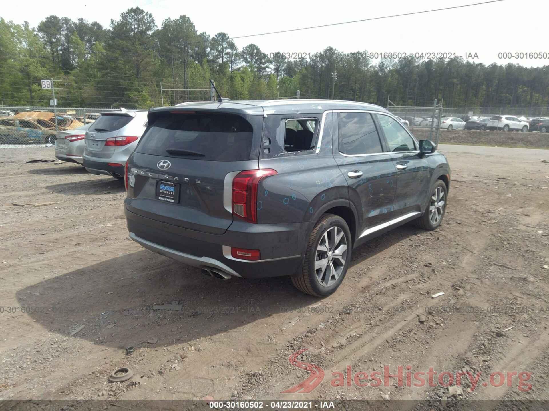 KM8R34HE6MU272164 2021 HYUNDAI PALISADE