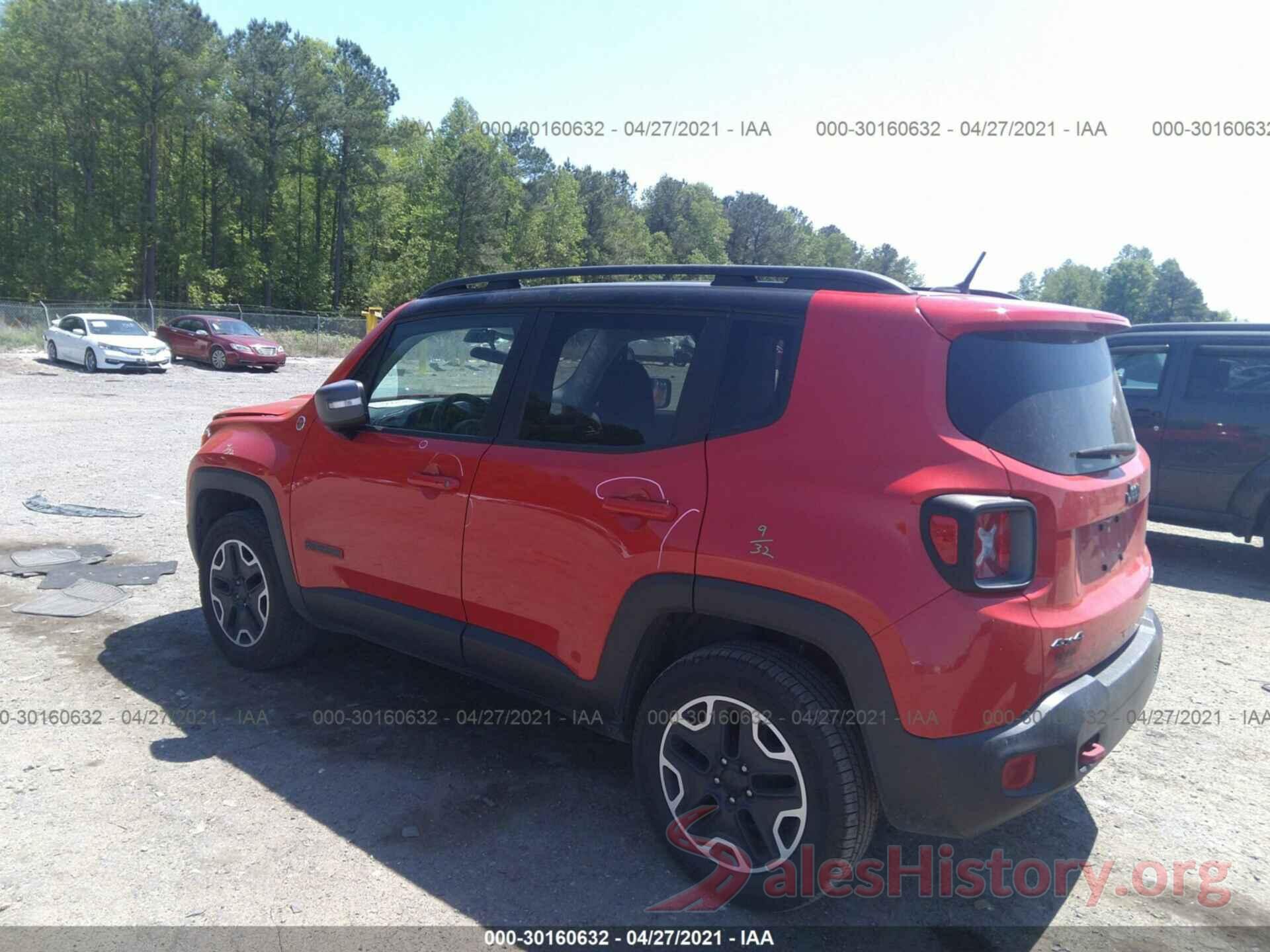 ZACCJBCT5GPD66455 2016 JEEP RENEGADE