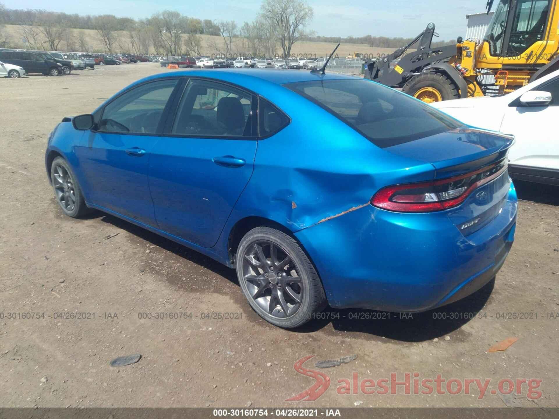 1C3CDFAA4GD703913 2016 DODGE DART