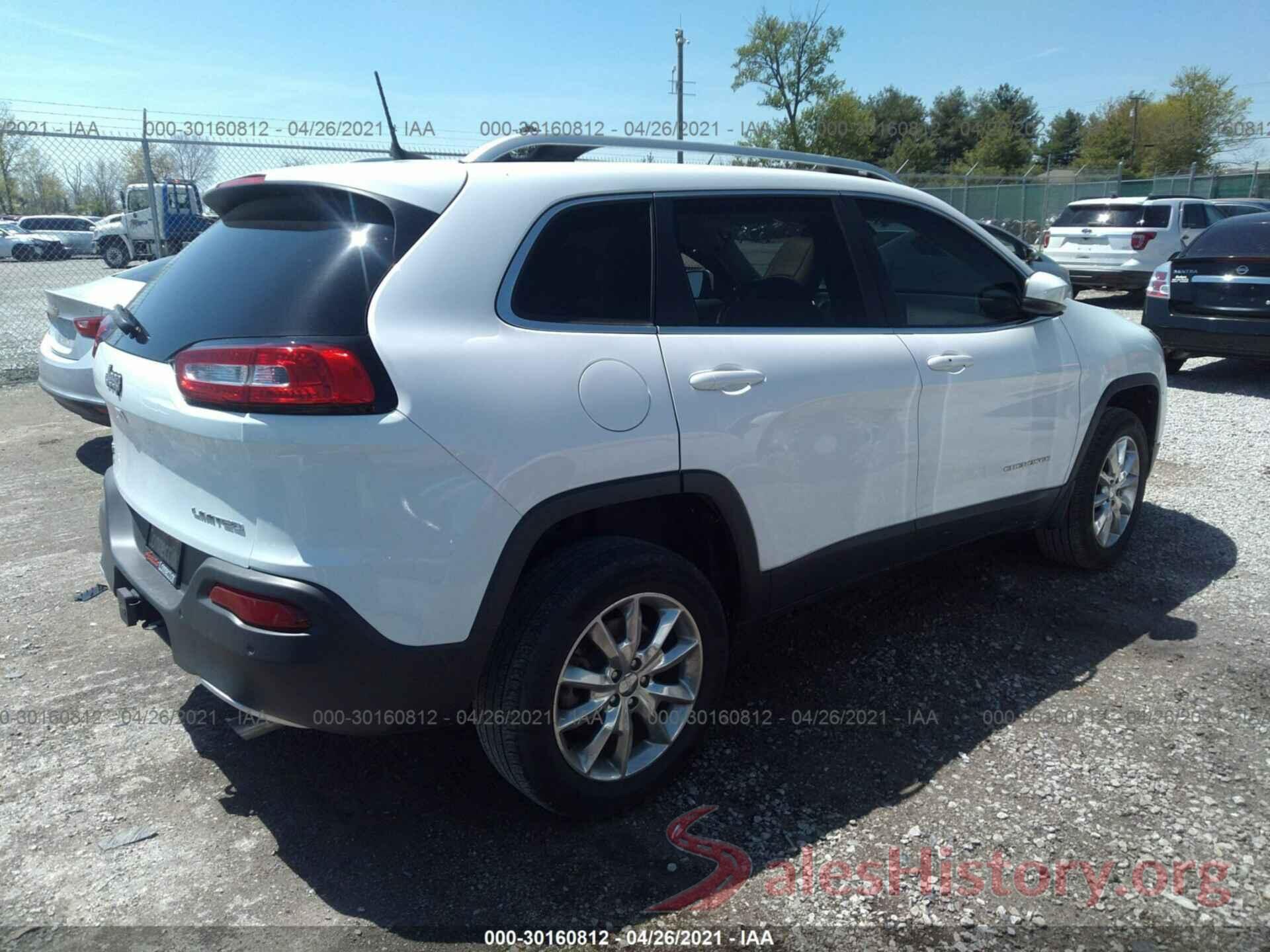 1C4PJMDS8GW240516 2016 JEEP CHEROKEE