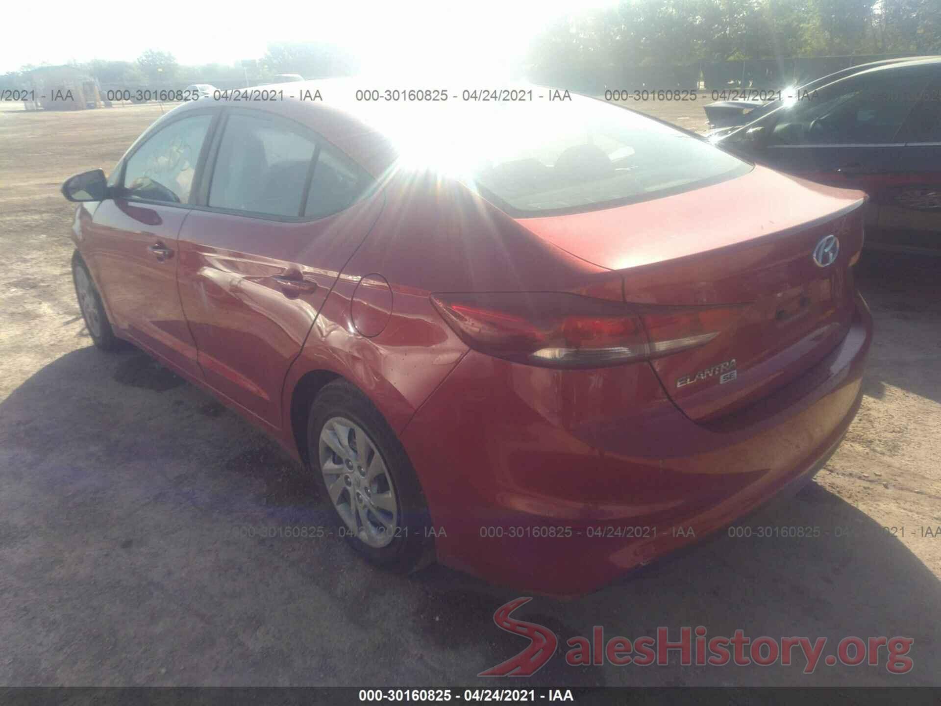 5NPD74LF6HH111672 2017 HYUNDAI ELANTRA