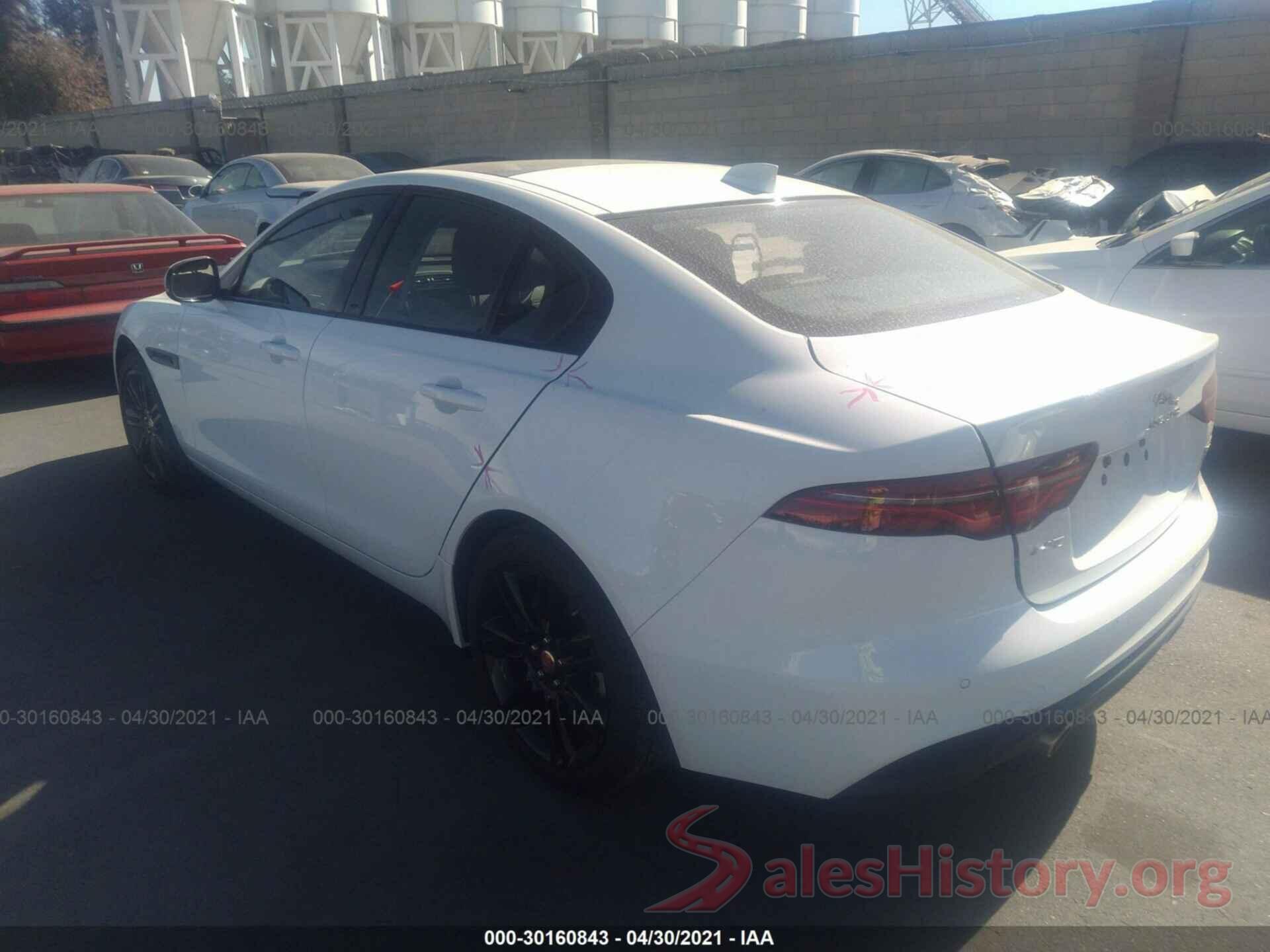 SAJAJ4FX4LCP57971 2020 JAGUAR XE