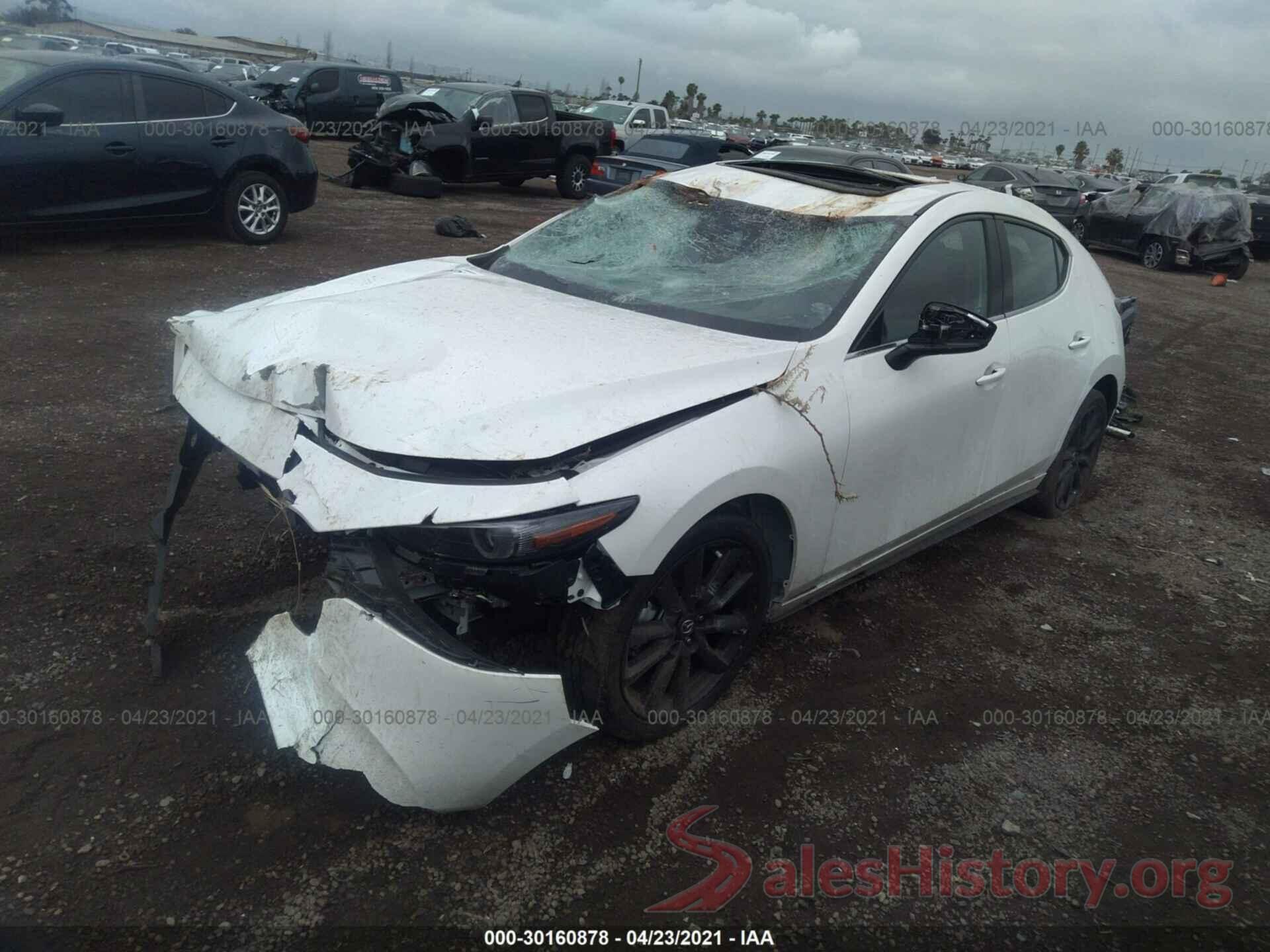 JM1BPANM9L1174752 2020 MAZDA MAZDA3 HATCHBACK