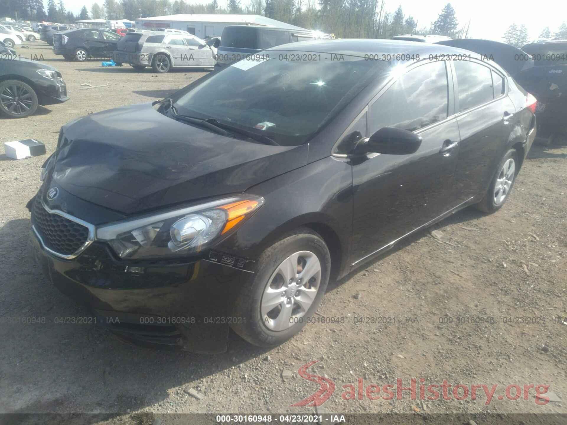 KNAFK4A66G5528134 2016 KIA FORTE