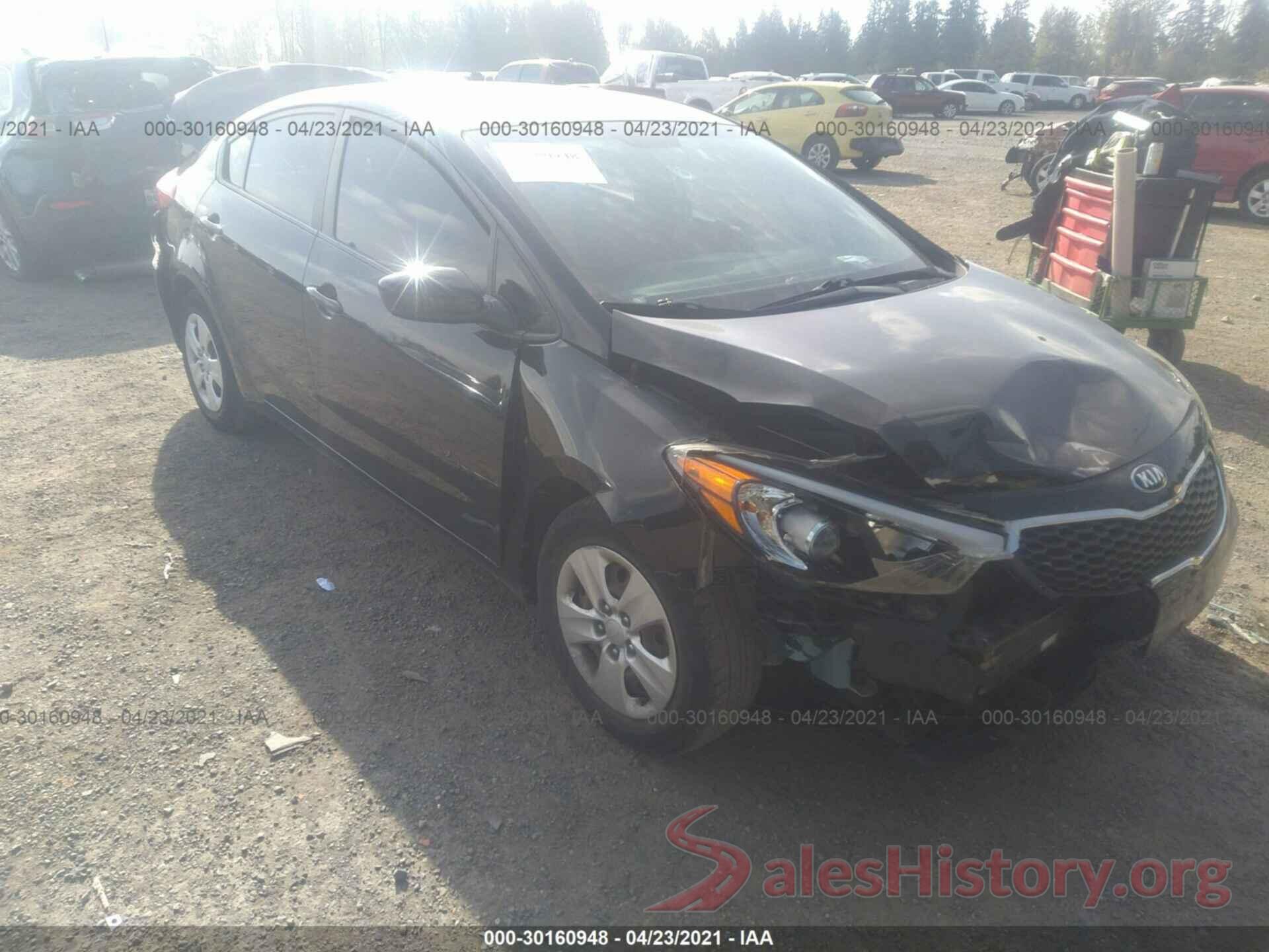 KNAFK4A66G5528134 2016 KIA FORTE