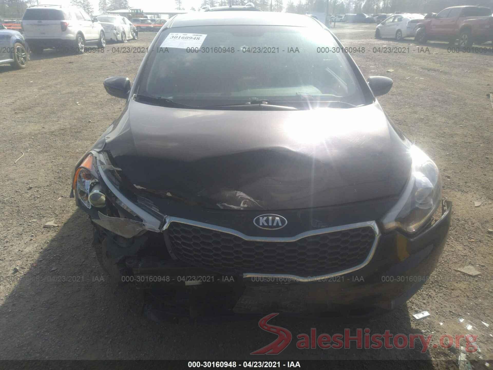 KNAFK4A66G5528134 2016 KIA FORTE