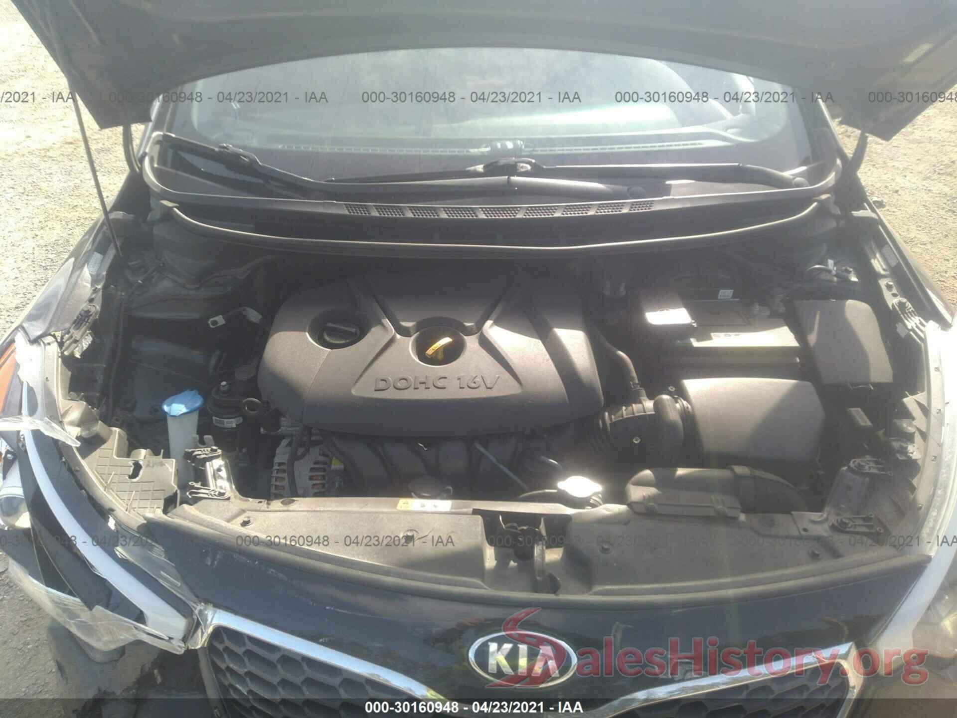 KNAFK4A66G5528134 2016 KIA FORTE