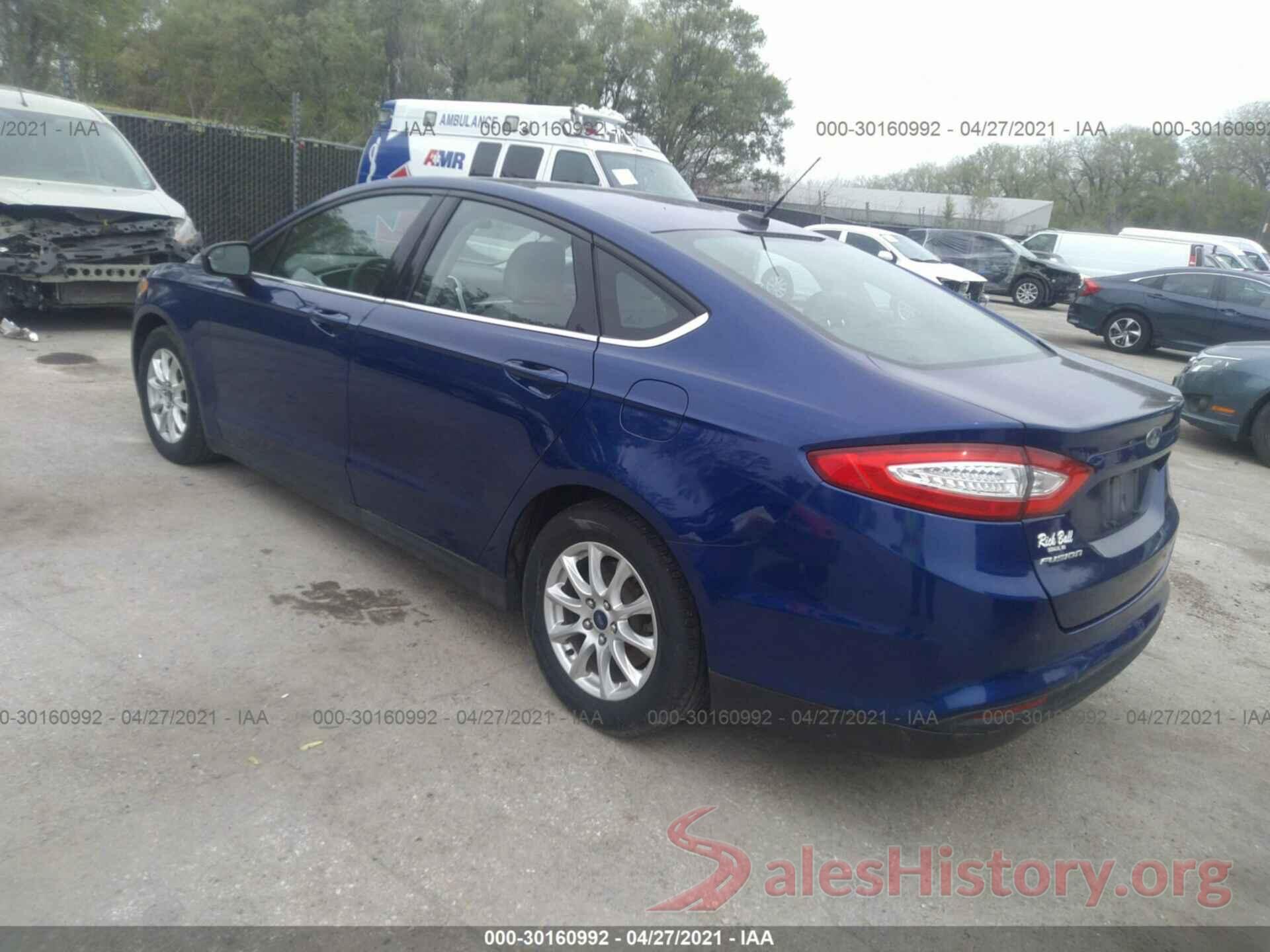 3FA6P0G76GR285067 2016 FORD FUSION