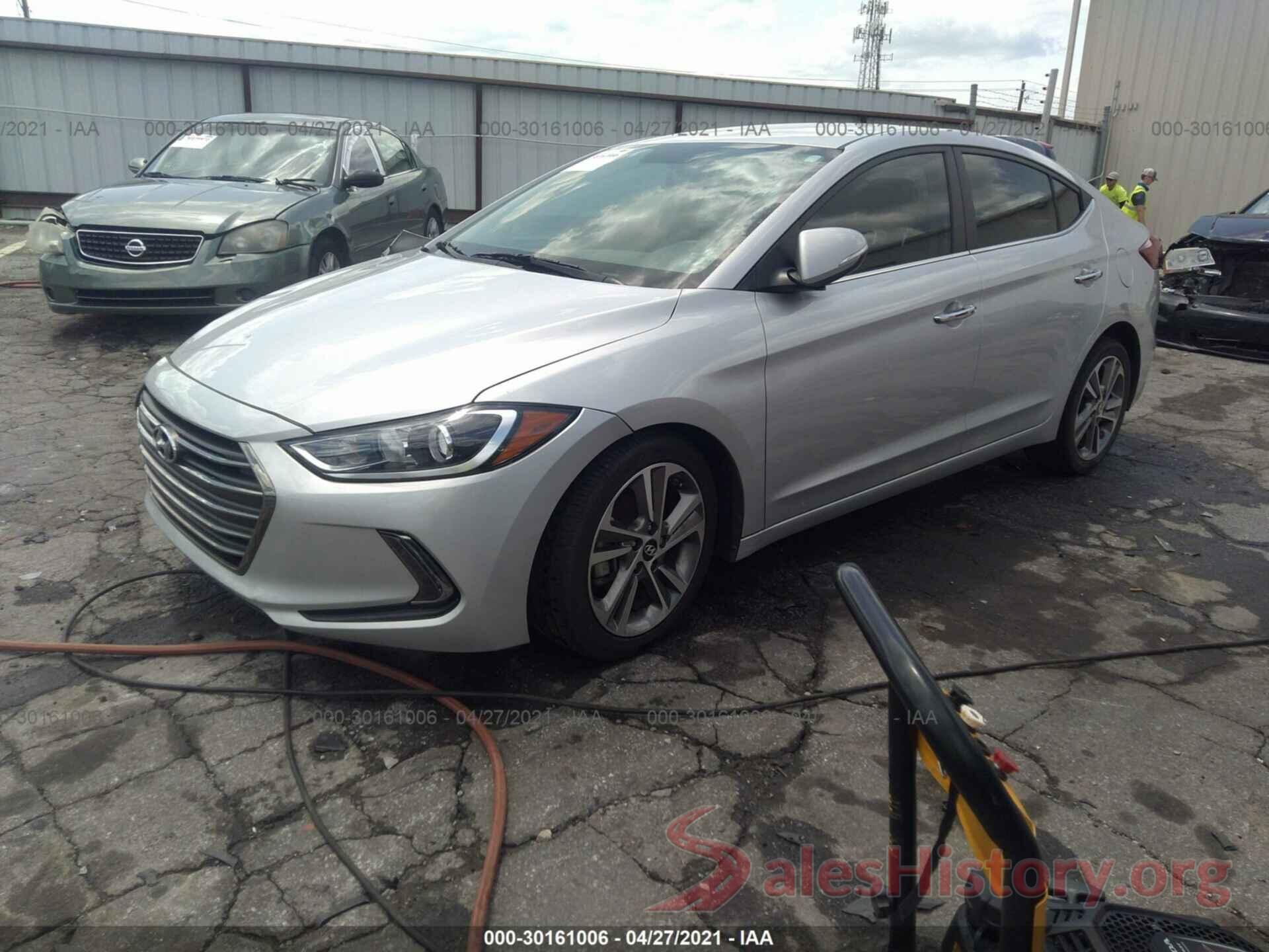 5NPD84LF7HH057389 2017 HYUNDAI ELANTRA