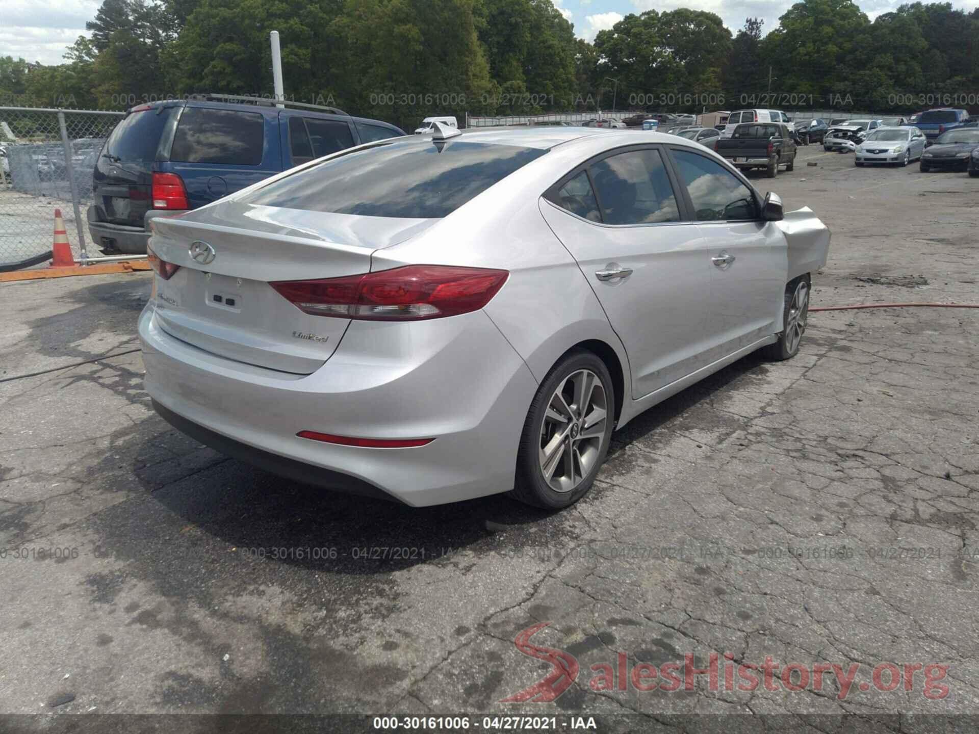 5NPD84LF7HH057389 2017 HYUNDAI ELANTRA