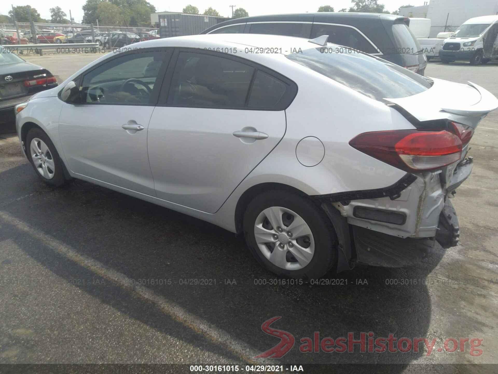 3KPFK4A74HE138750 2017 KIA FORTE