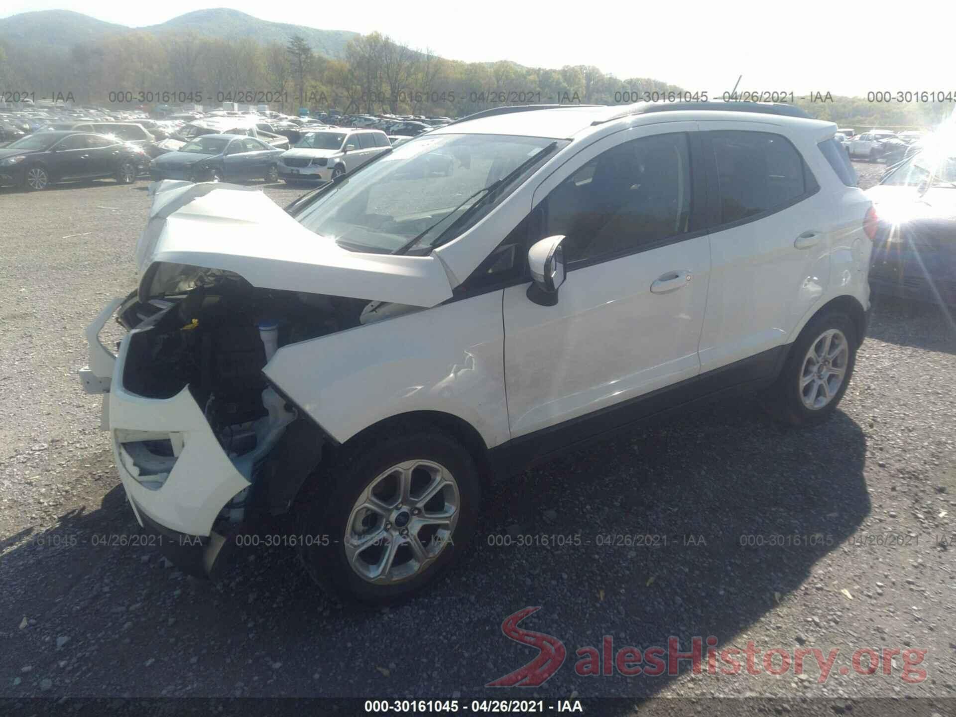 MAJ3S2GE3KC302328 2019 FORD ECOSPORT