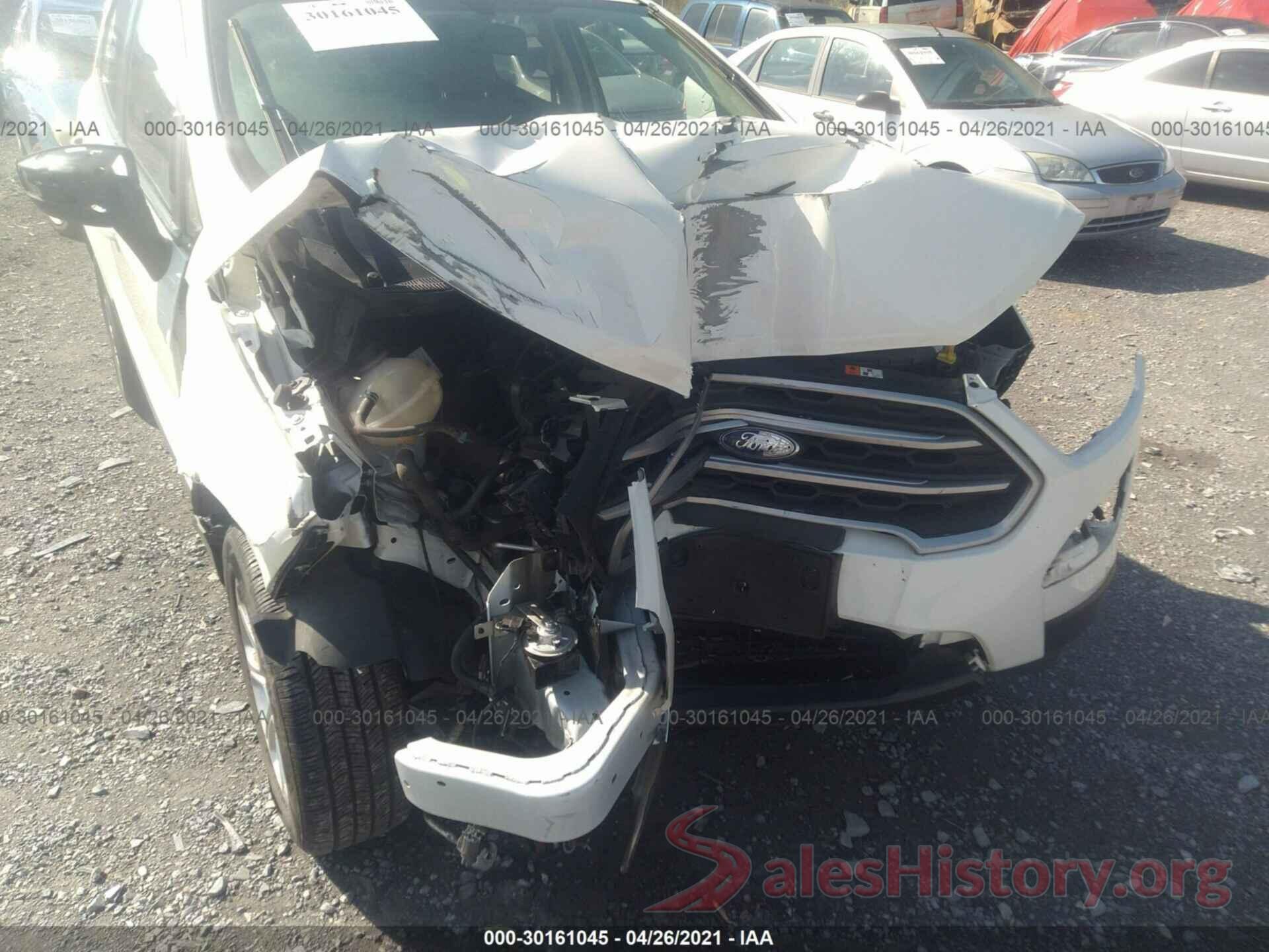 MAJ3S2GE3KC302328 2019 FORD ECOSPORT