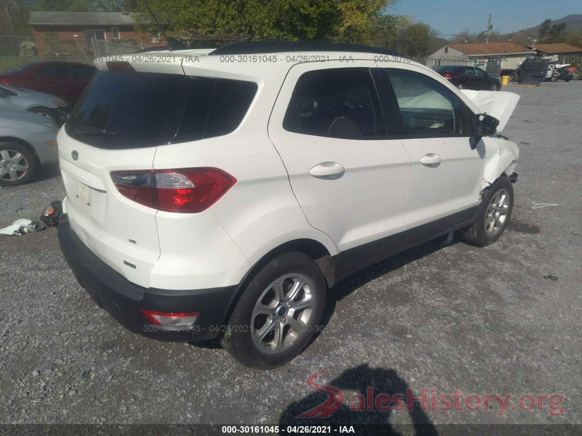 MAJ3S2GE3KC302328 2019 FORD ECOSPORT